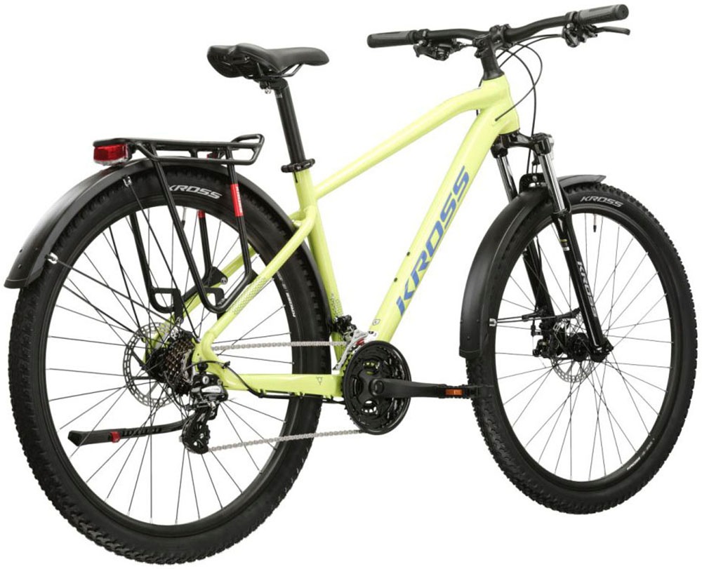 Thumbnail - Kross Mountainbike "KROSS MTB Hardtail Hexagon 2.0 29" grün 21 Gänge", 21 Gang, Shimano, ALTUS M310 Schaltwerk, Kettensc...