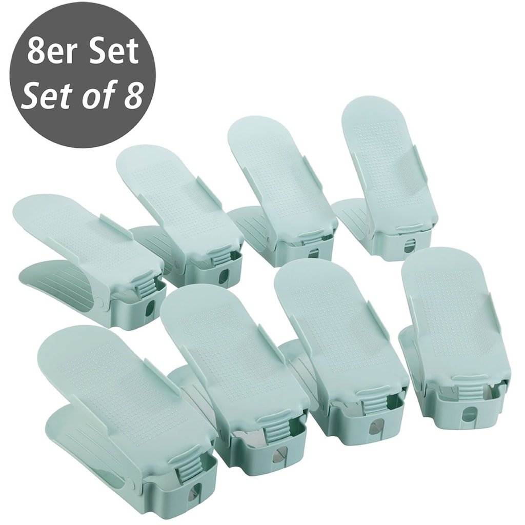 WENKO Schuhstapler, (Set, 8 tlg.)