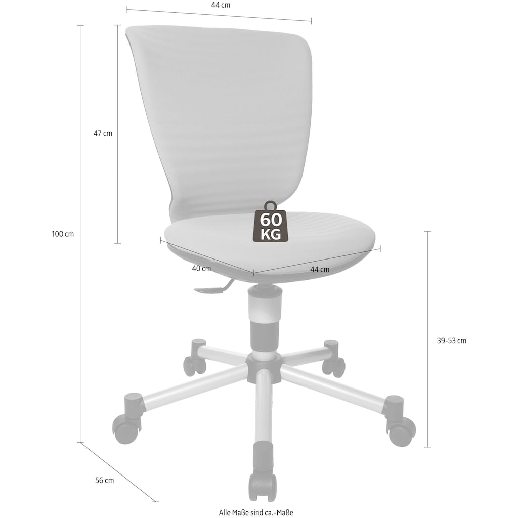 TOPSTAR Bürostuhl »Titan Junior 3D«