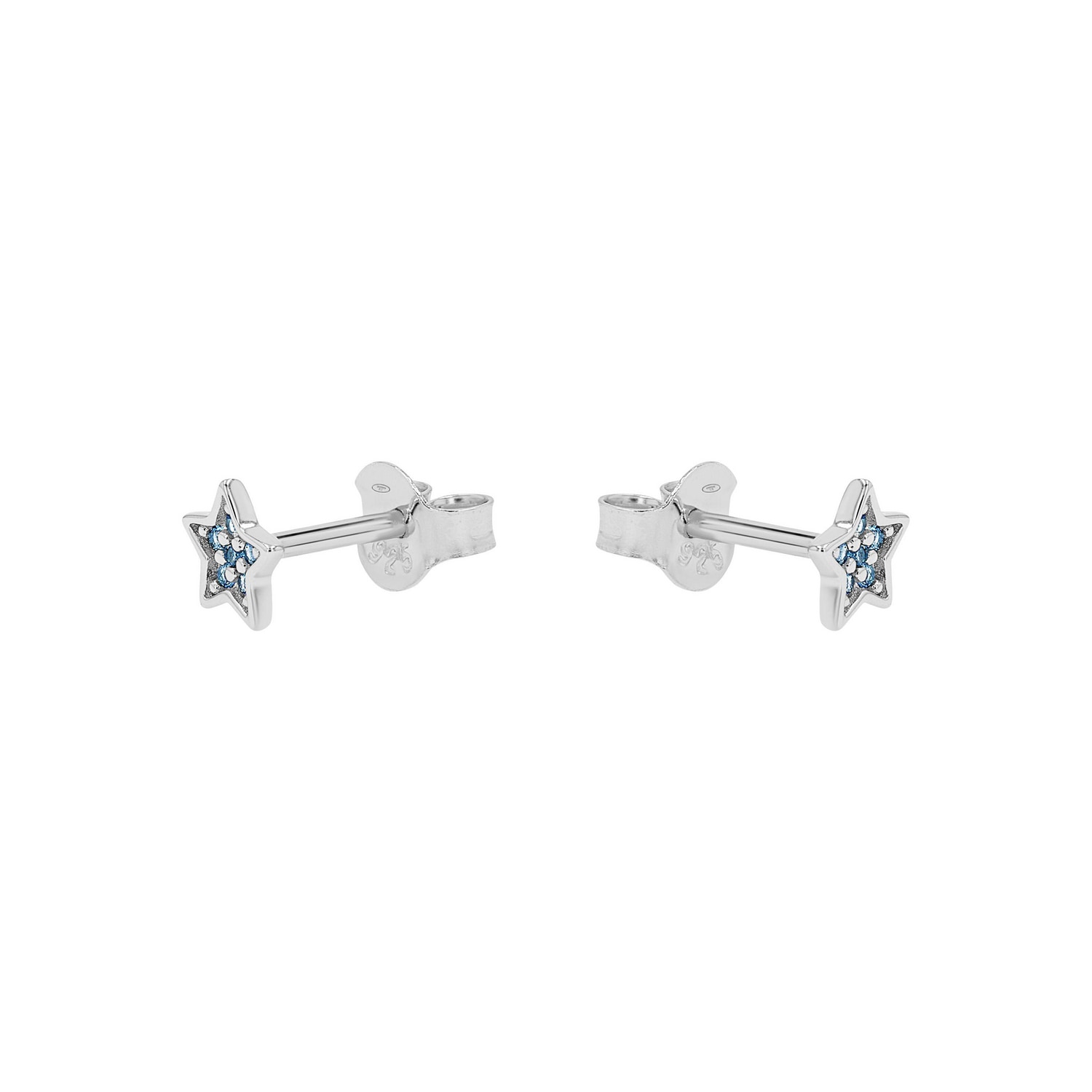 TOM TAILOR Paar Ohrstecker »Schmuck Geschenk Silber 925 Stern« mit Zirkonia (synth.)