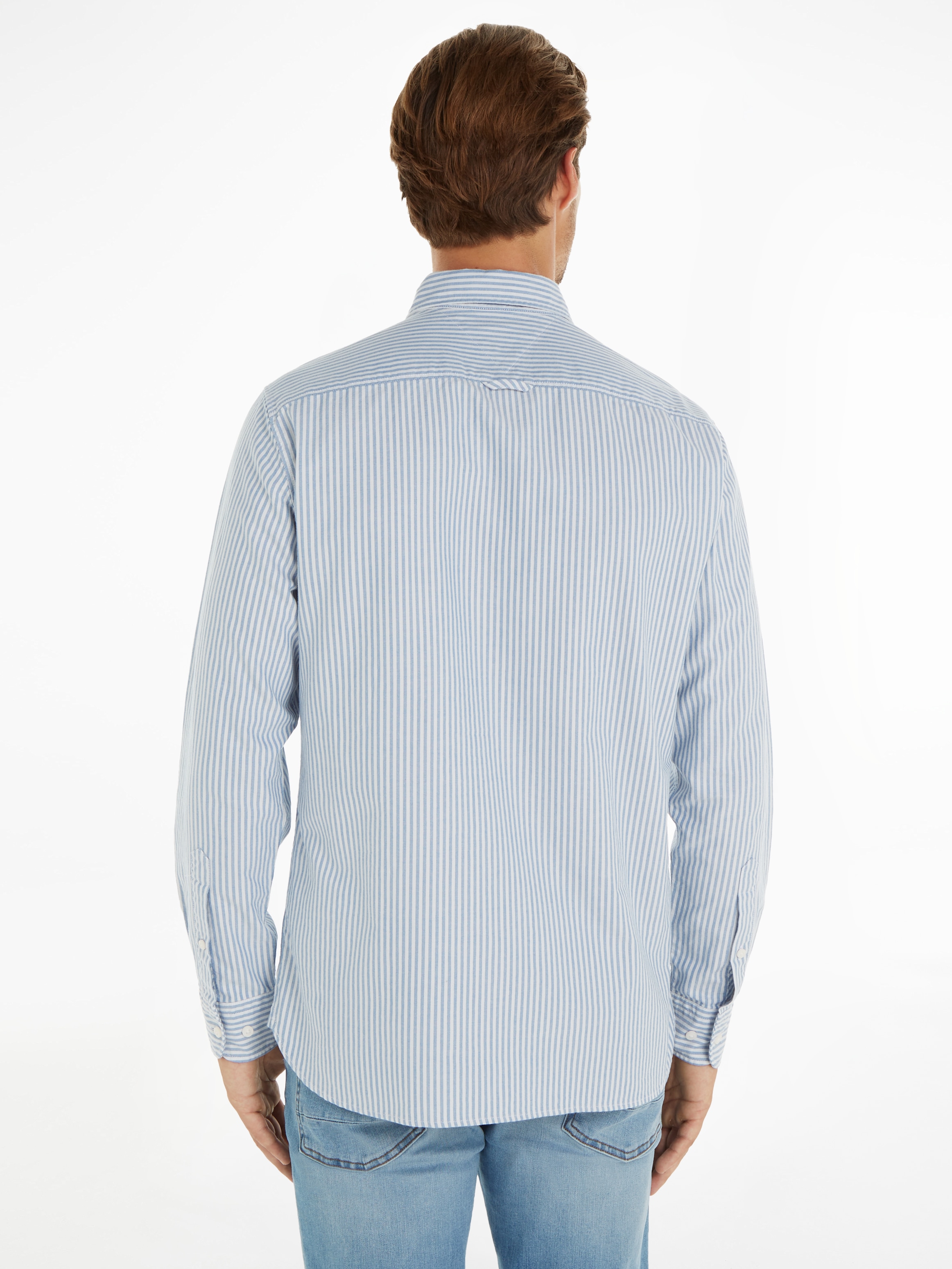 Tommy Hilfiger Langarmhemd »HERITAGE OXFORD STRIPE RF SHIRT«