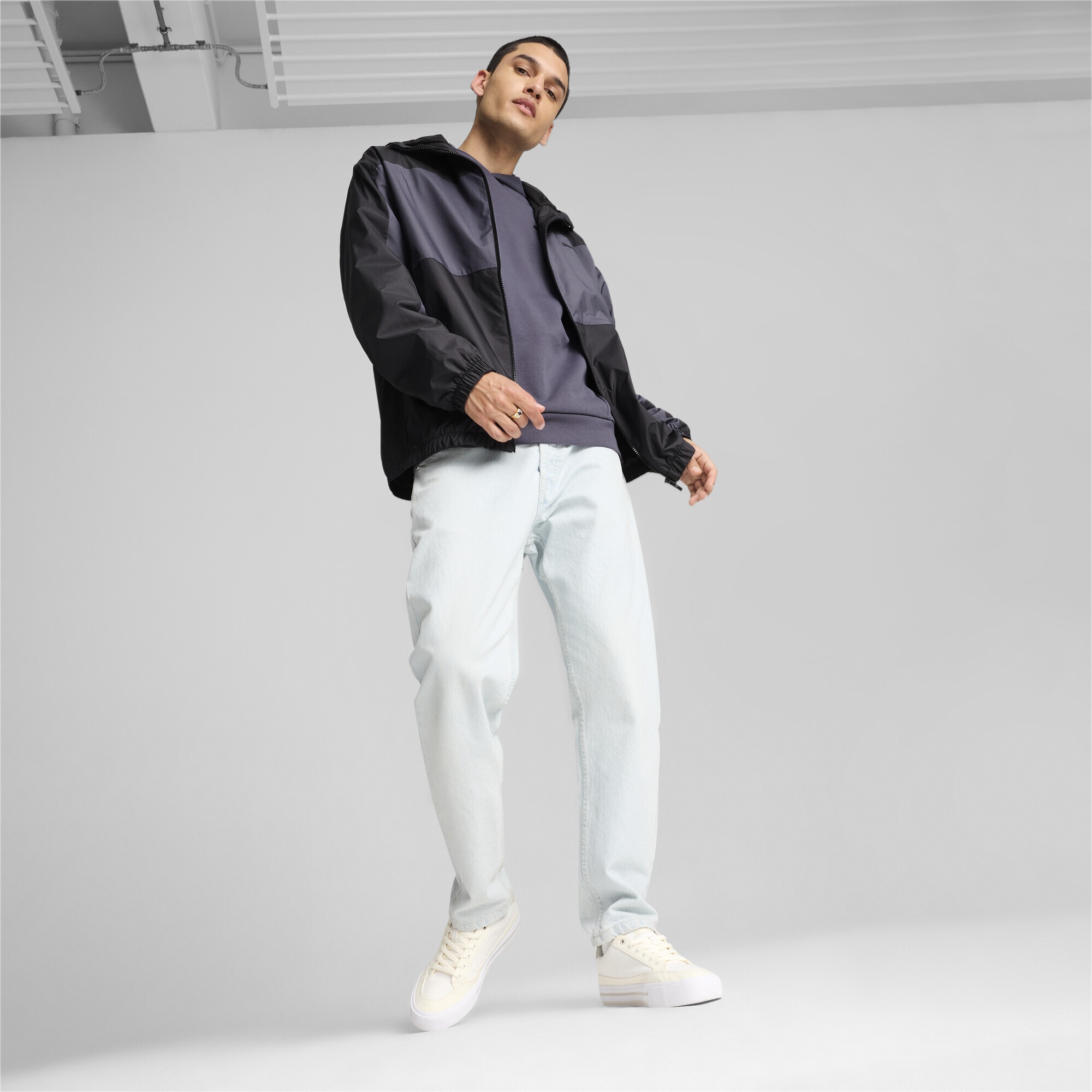 PUMA Windbreaker »Windjacke mit Meshfutter Herren«