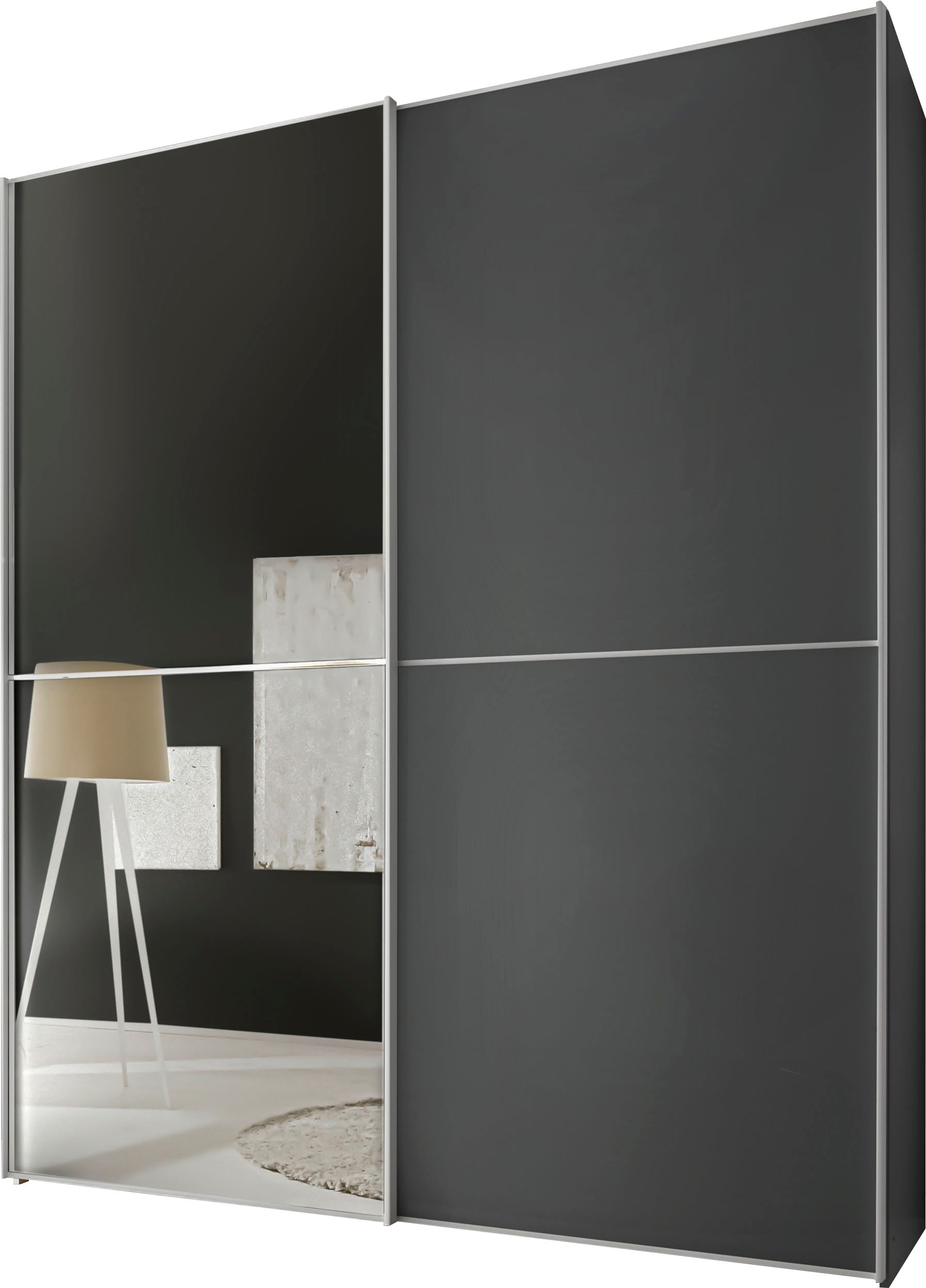 STAUD Schwebetürenschrank "Sinfonie Plus, edles Design in hochwertiger Qualität, Made in Germany" Mit vier verschiedenen Ausstattungsvarianten
