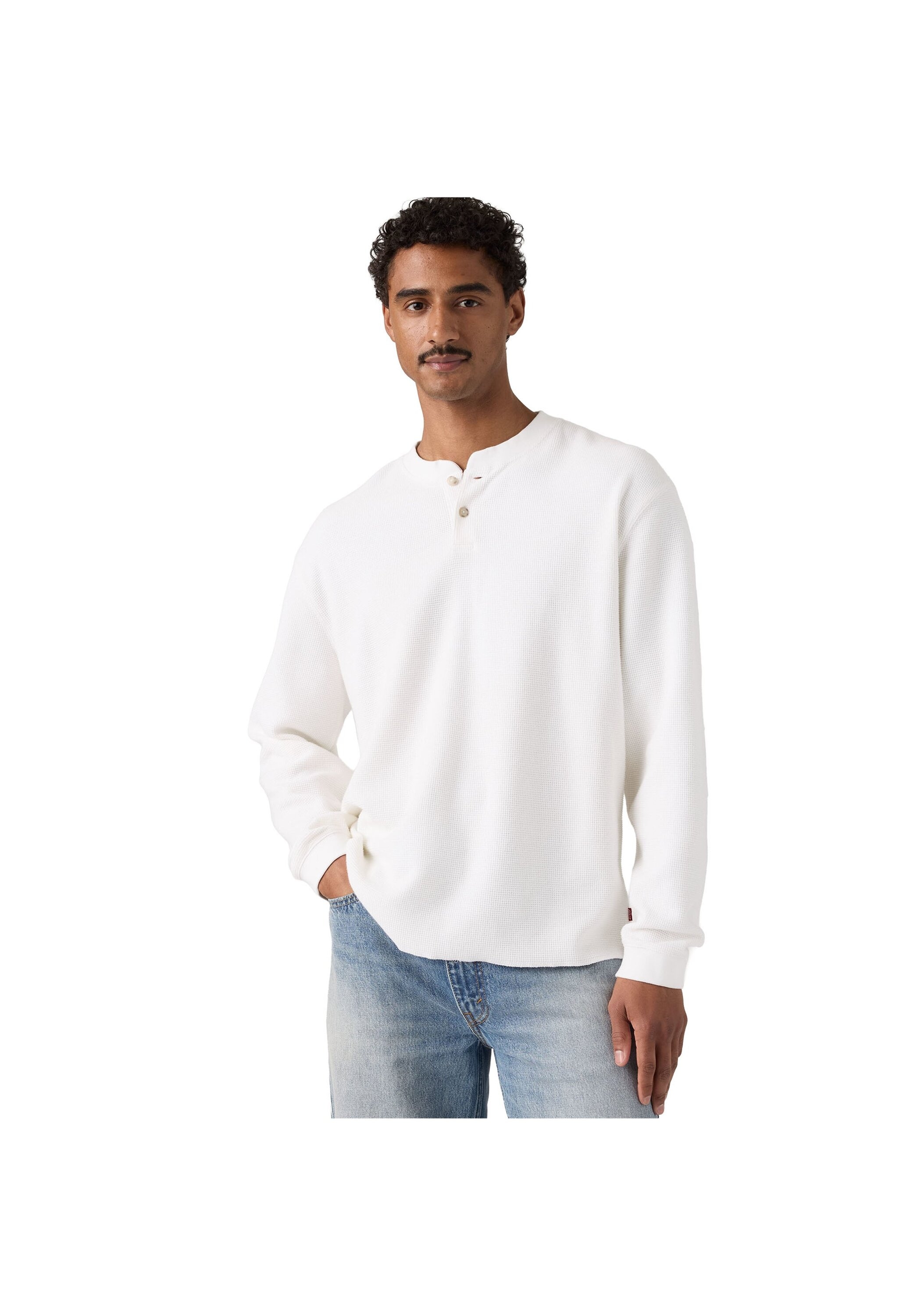 Levi's® Sweatshirt »Sweatshirt LS Relax Button Henley 1er Pack«, 1
