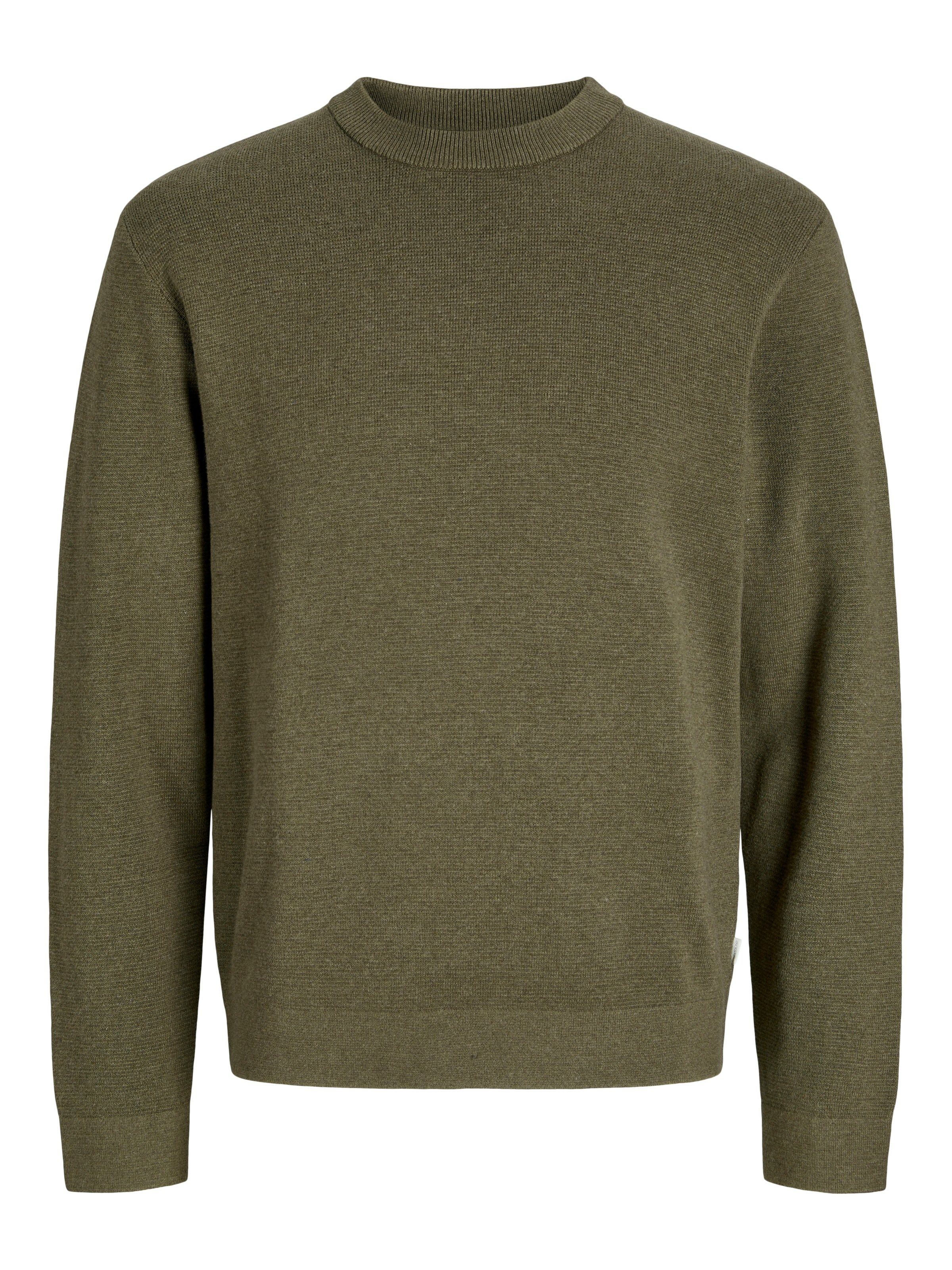 Jack & Jones Rundhalspullover »JPRBLAMILANO STITCH KNIT CREW NECK SN« Baumwolle, relaxed fit