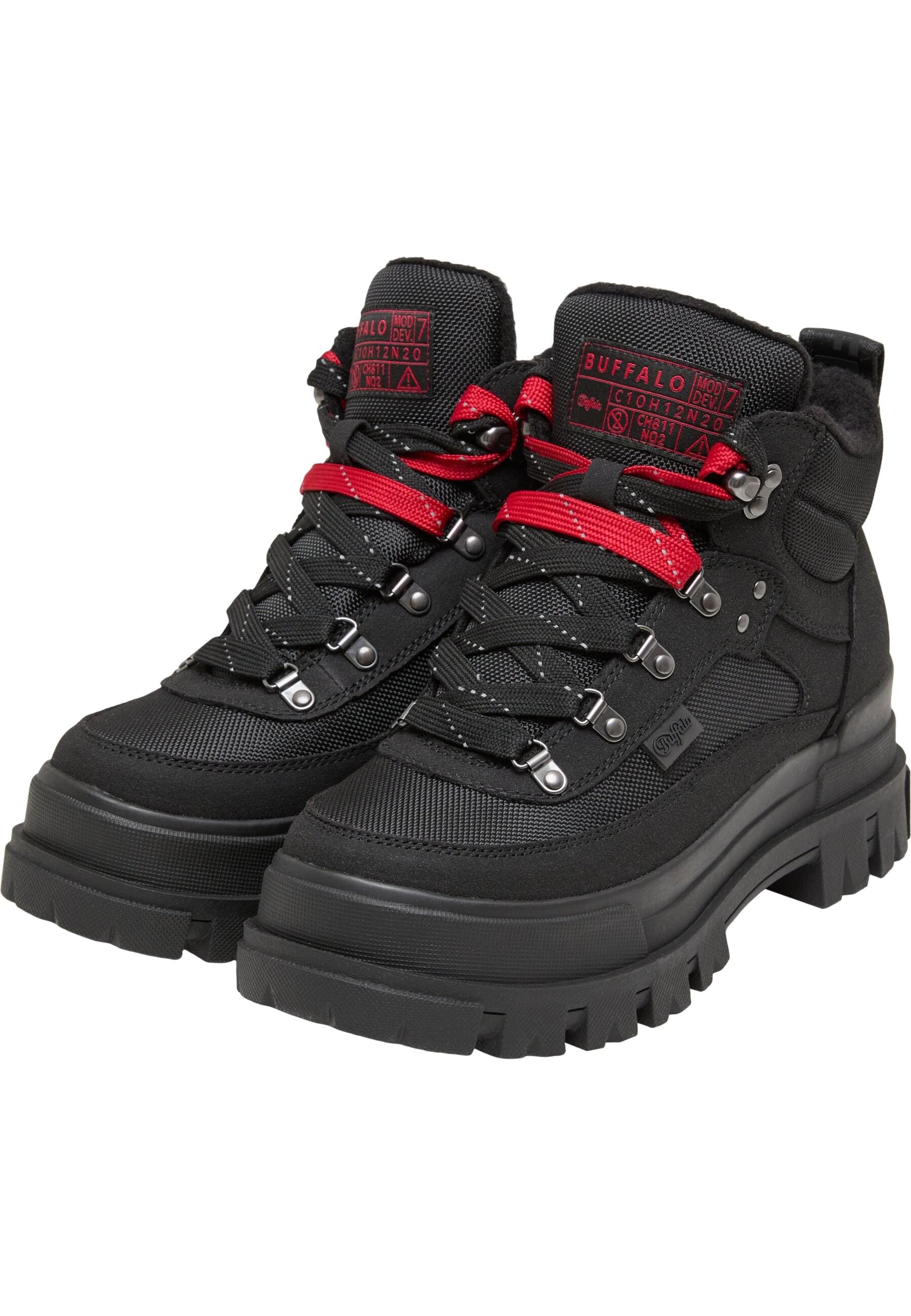 Buffalo Stiefel "Buffalo ASPHA COM HIKE MID - VEGAN NUBUCK/ NYLON" günstig online kaufen