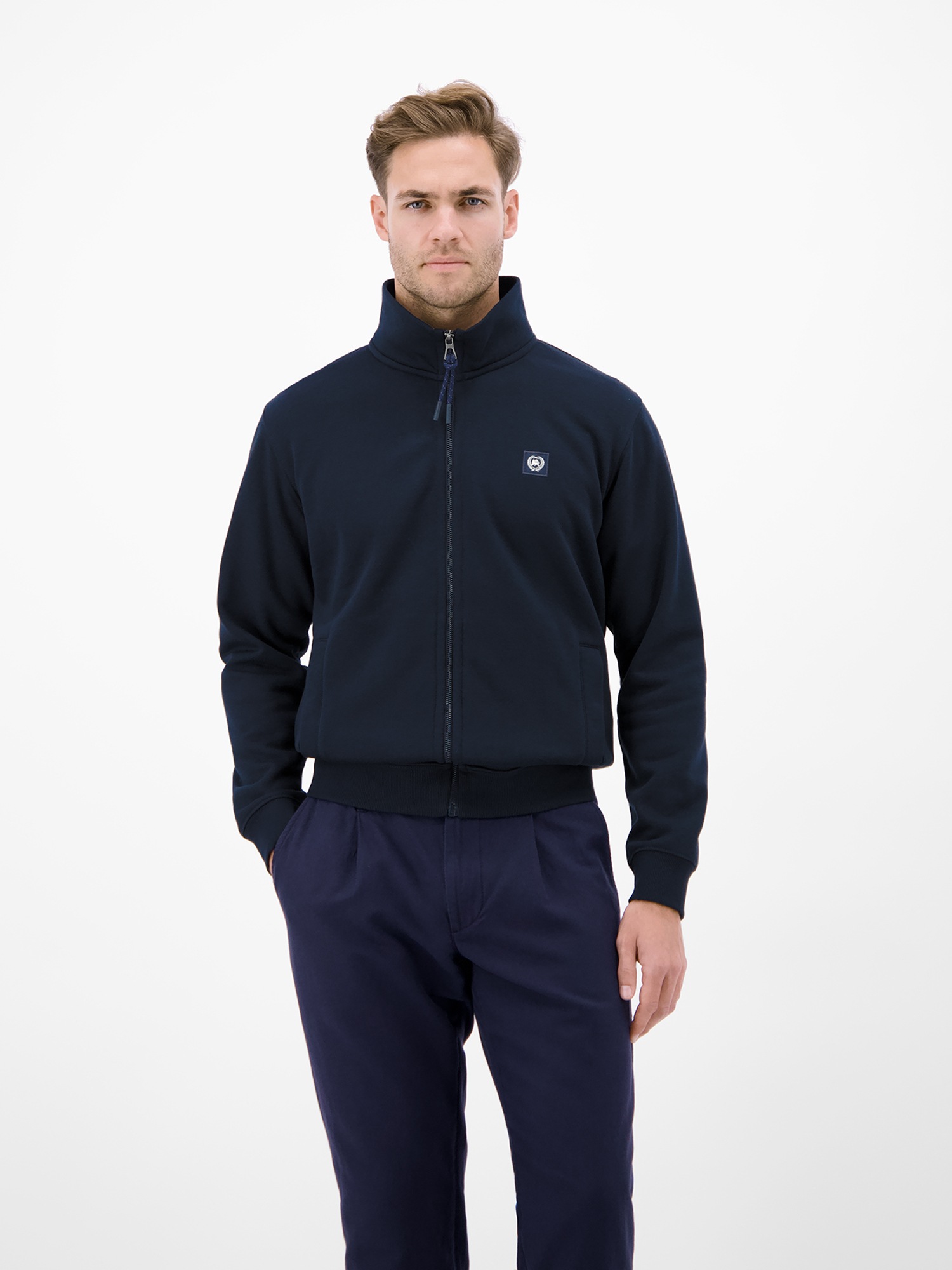 Thumbnail - LERROS Sweatjacke "Sweatjacke aus atmungsaktivem Baumwollmischgewebe"