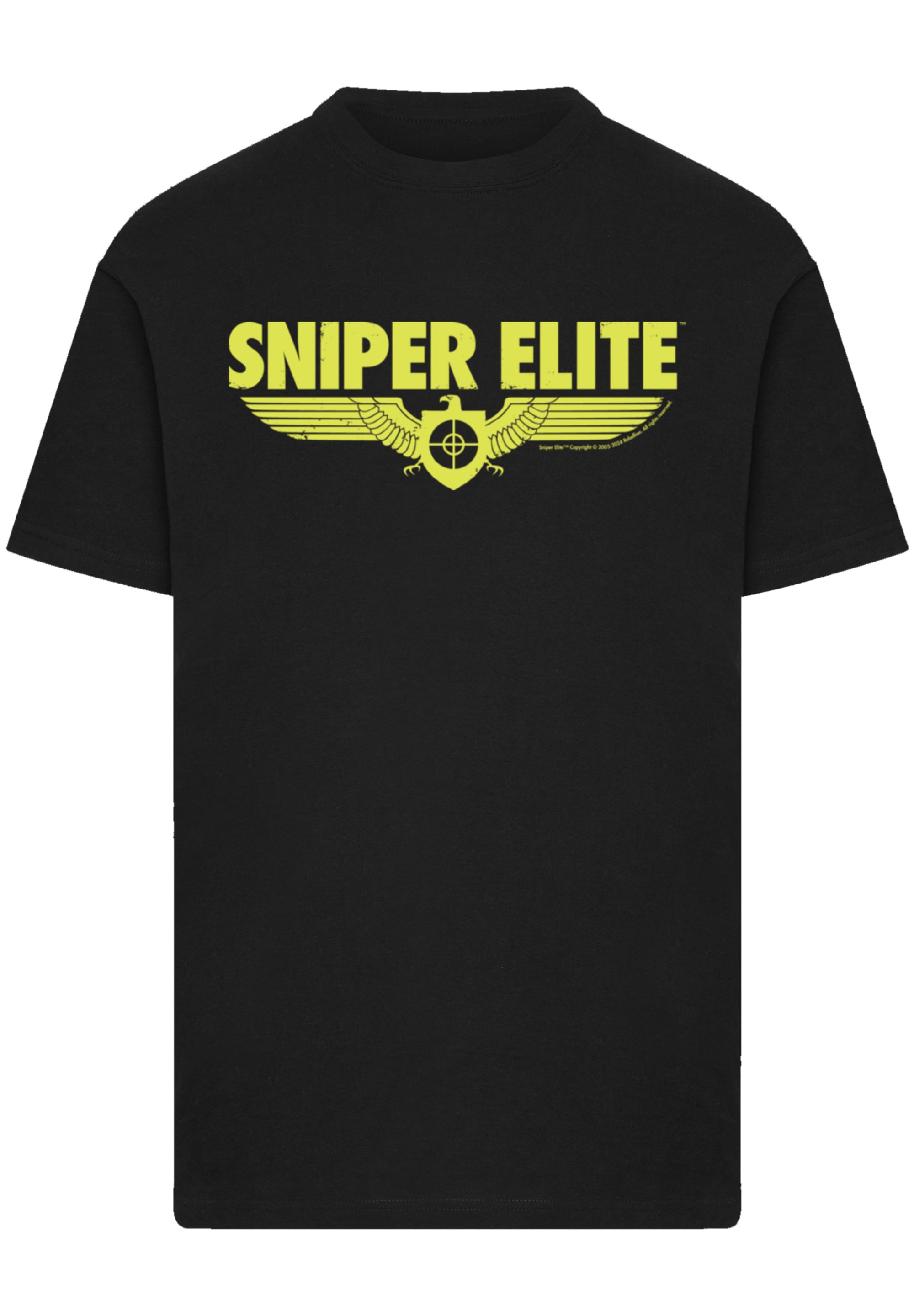 F4NT4STIC T-Shirt »Sniper Elite Yellow Logo«, Premium Qualität