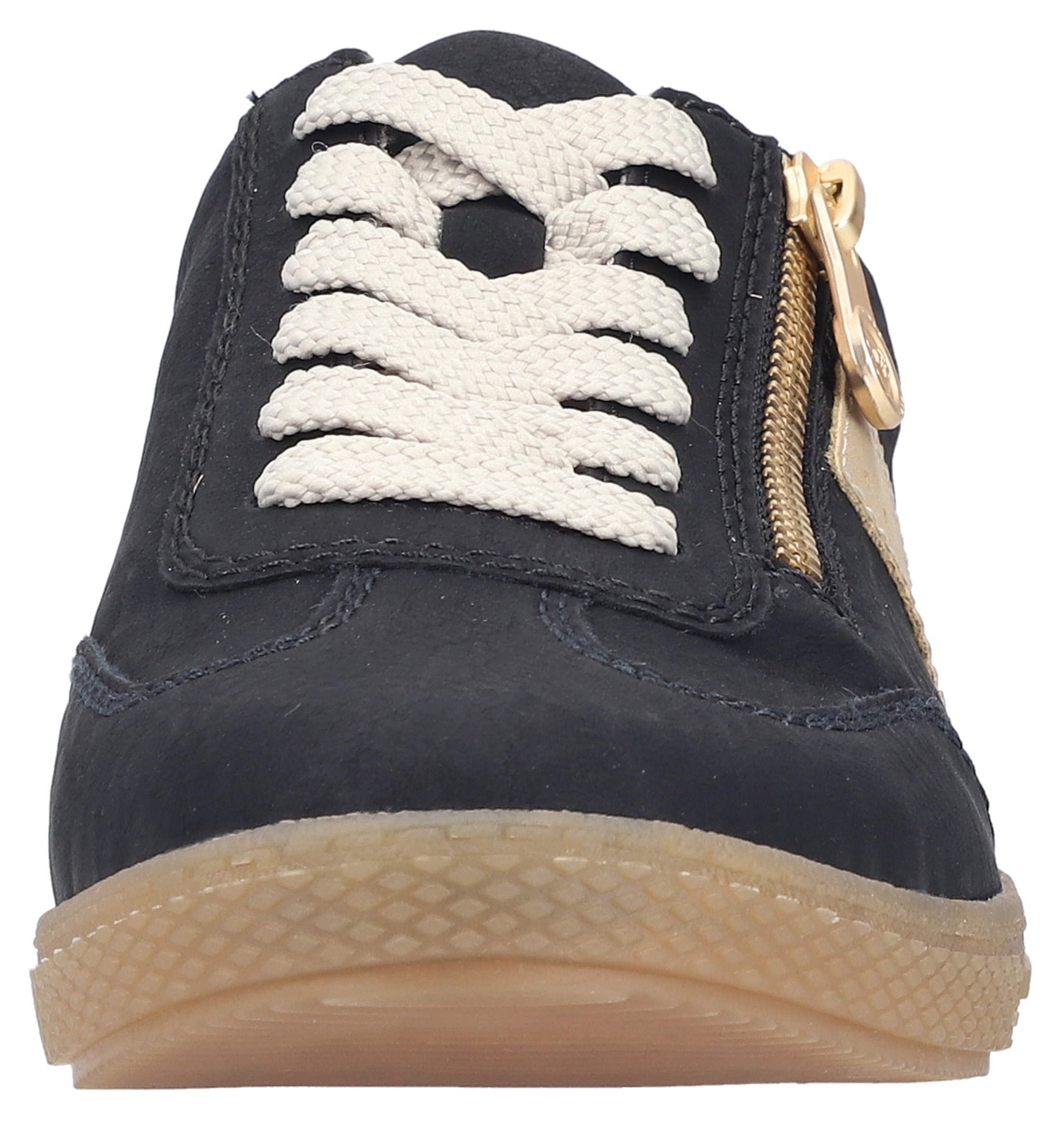 Rieker Sneaker, Halbschuh, Freizeitschuh, Schnürschuh mit Reißverschluss