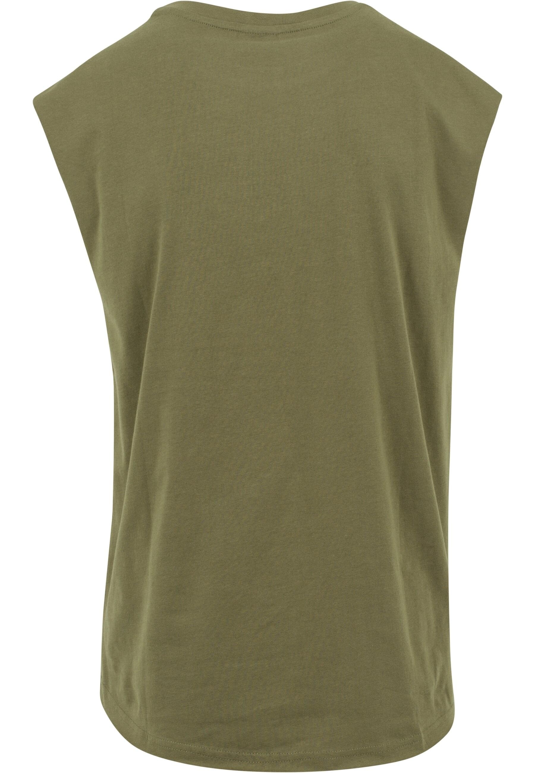 URBAN CLASSICS T-Shirt »Urban Classics Herren Open Edge Sleeveless Tee«, (1 tlg.)