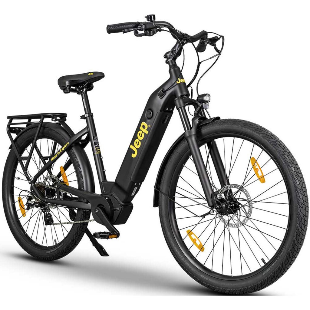 Jeep E-Bikes E-Bike »ULM 7000«, 7 Gang, Shimano, Mittelmotor 250 W