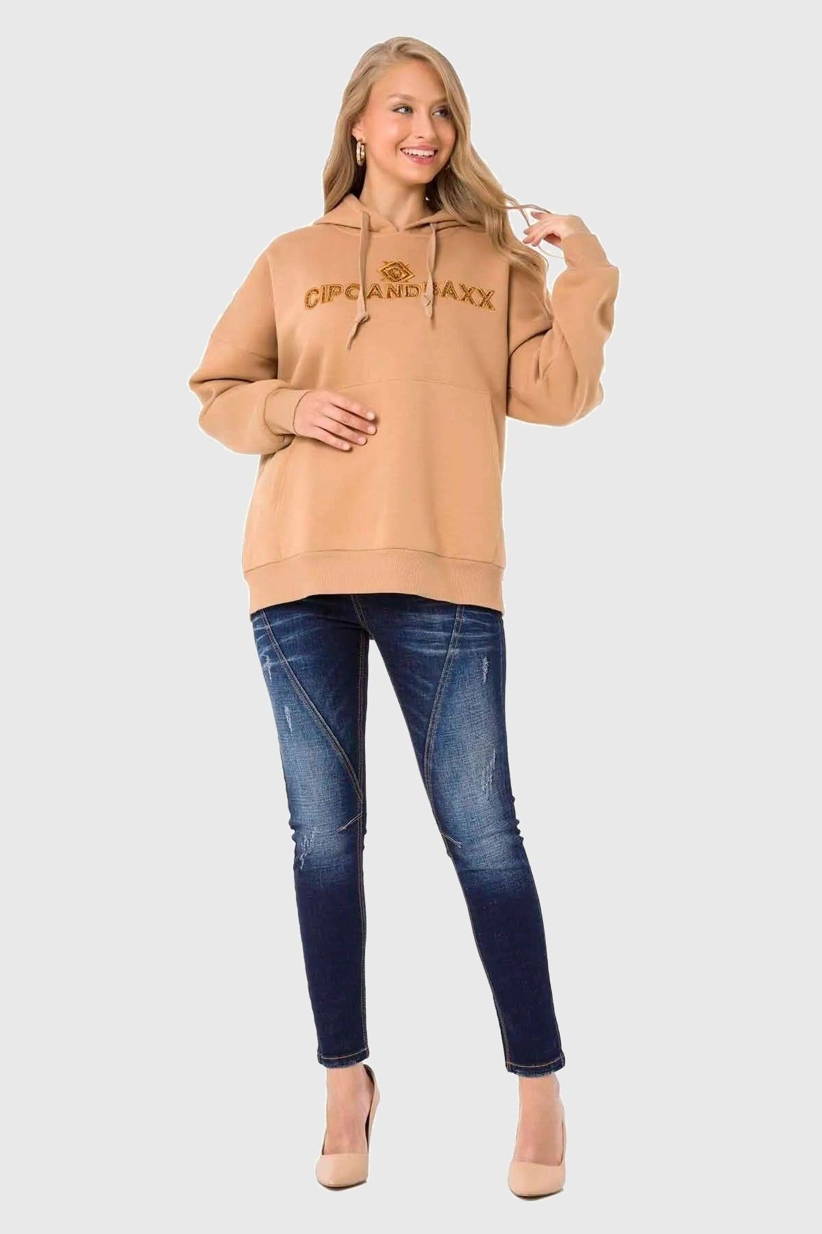 Cipo & Baxx Hoodie »HOODIE SWEATSHIRT«, (1 tlg.), sportlich-lässiges Kleidungsstück