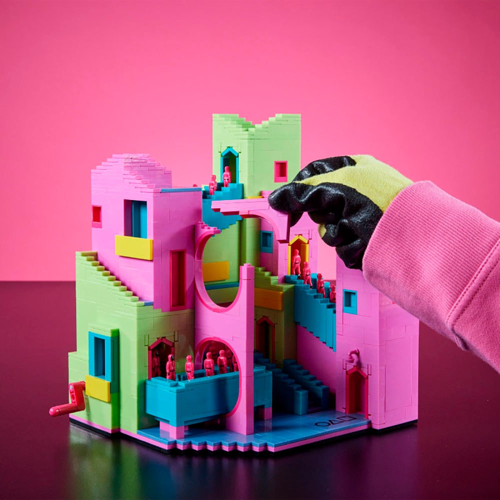 MEGA Konstruktions-Spielset »Showcase Squid Game Set«, (1707 St.)