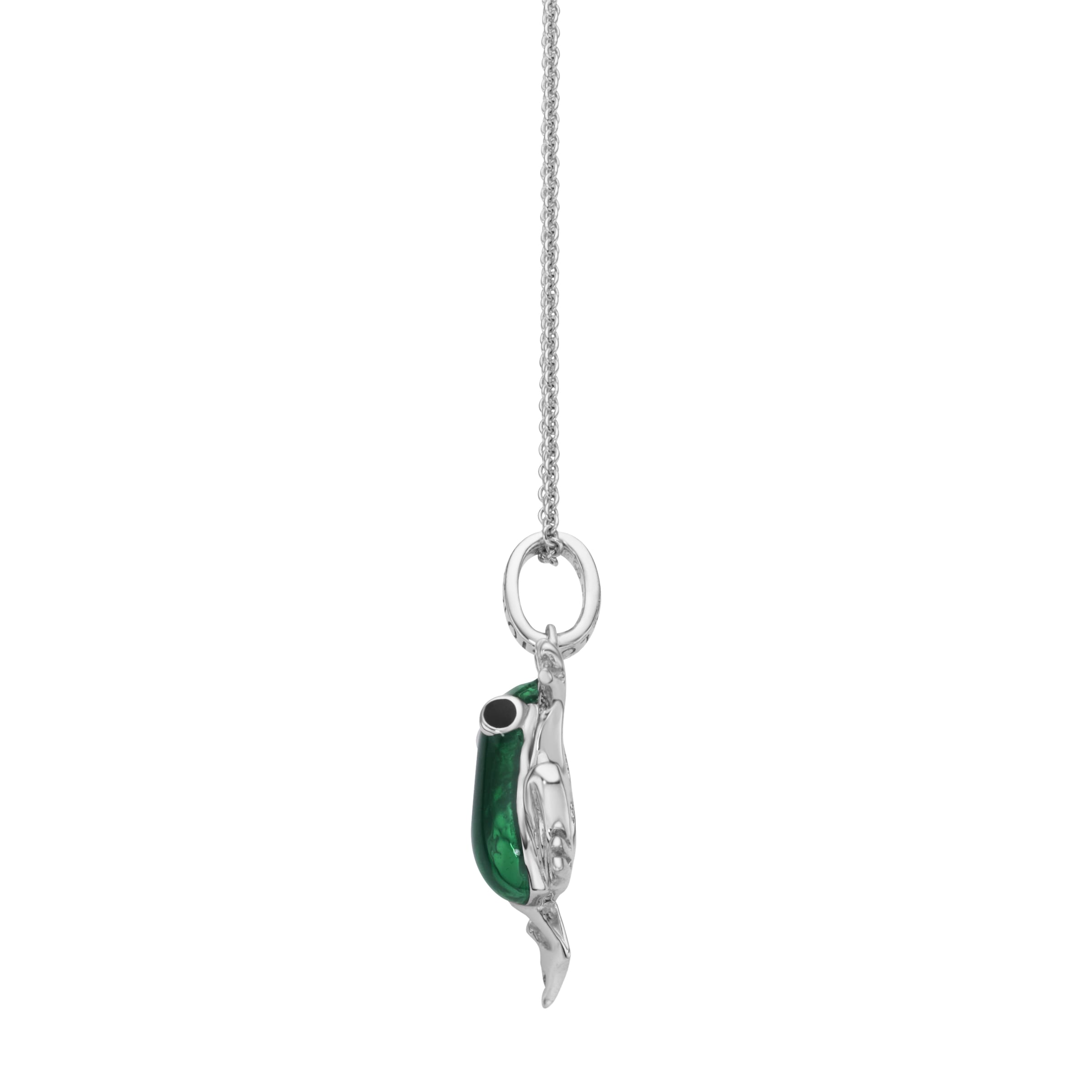 GIORGIO MARTELLO MILANO Kette mit Anhänger »Frosch mit Kaltemaille, Silber  925« kaufen | BAUR