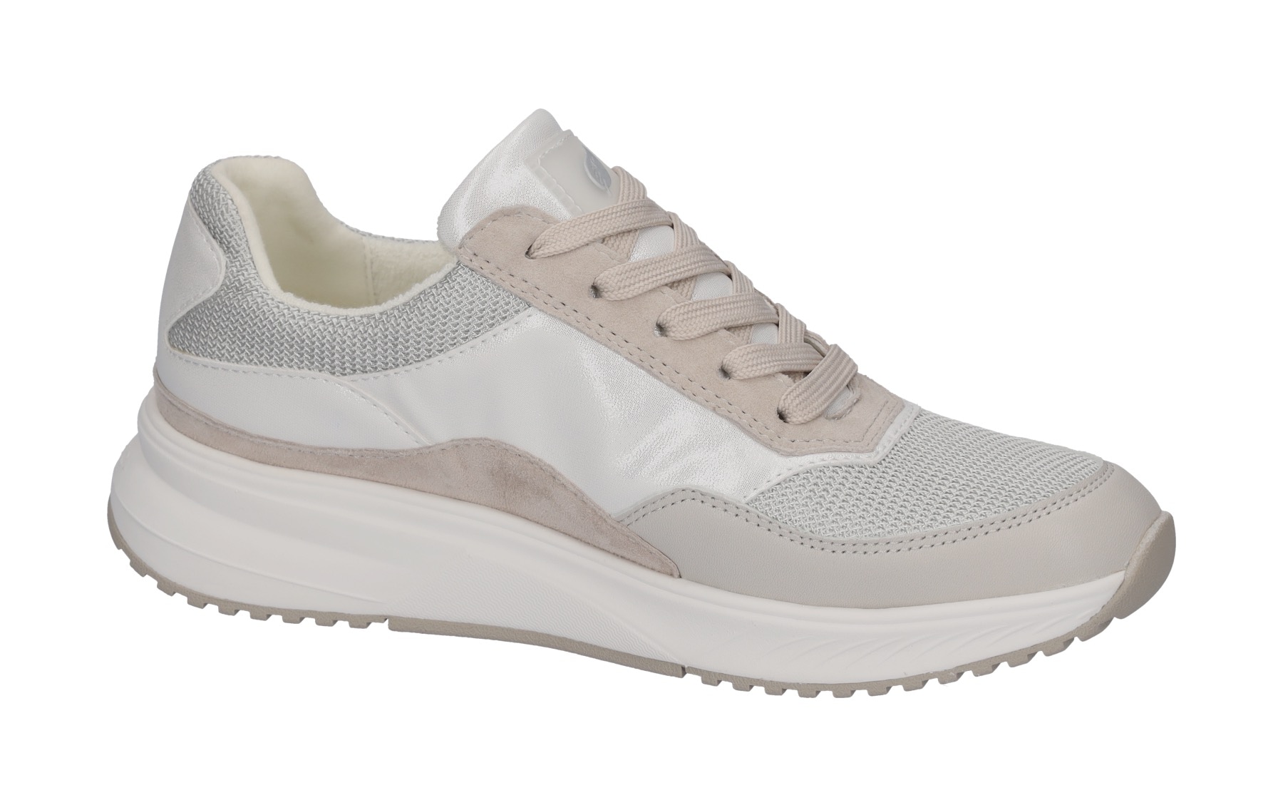 Waldläufer Plateausneaker »H-MARA«, Halbschuh, Freizeitschuh, Schnürschuh in Komfortweite H