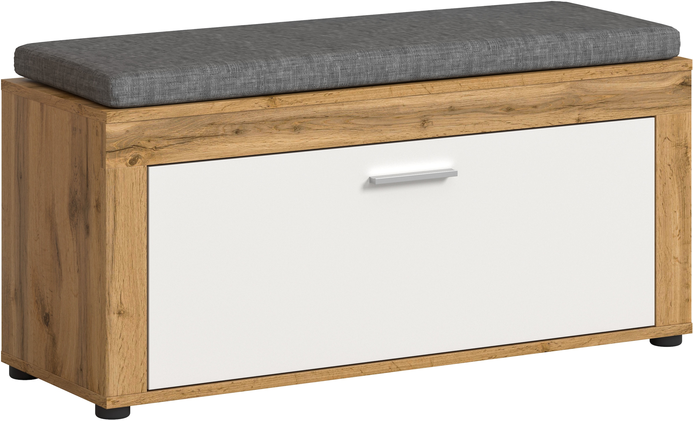 INOSIGN Sitzbank »Aosta Sitzbank«, (2 St.), Sitzbank inkl. Sitzkissen, Fur, Diele, Garderobe
