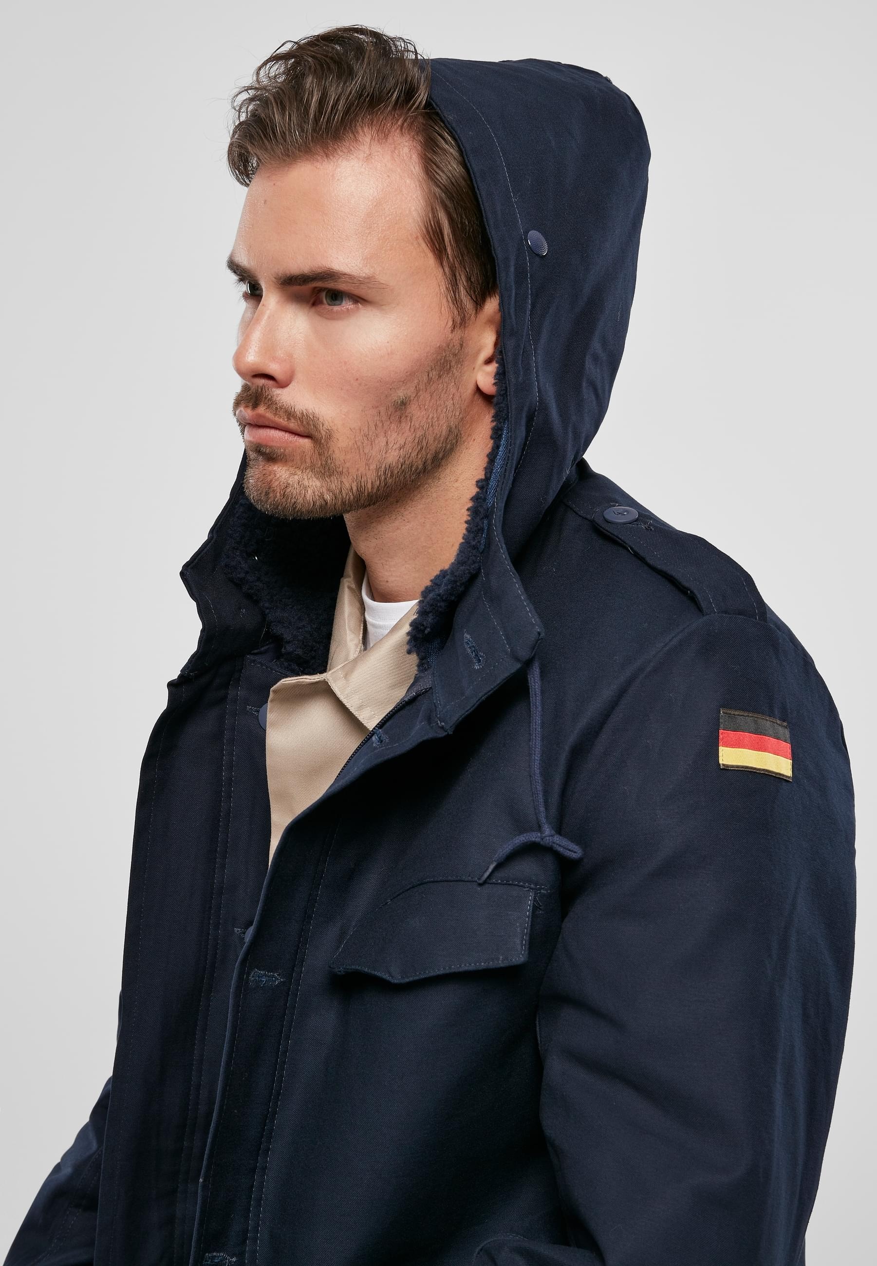 Brandit Allwetterjacke »Brandit Herren BW Flag Parka«, (1 St.), mit Kapuze