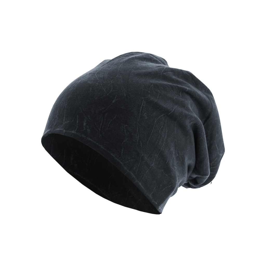 MSTRDS Beanie »Accessoires Stonewashed Jersey Beanie«, (1 St.)