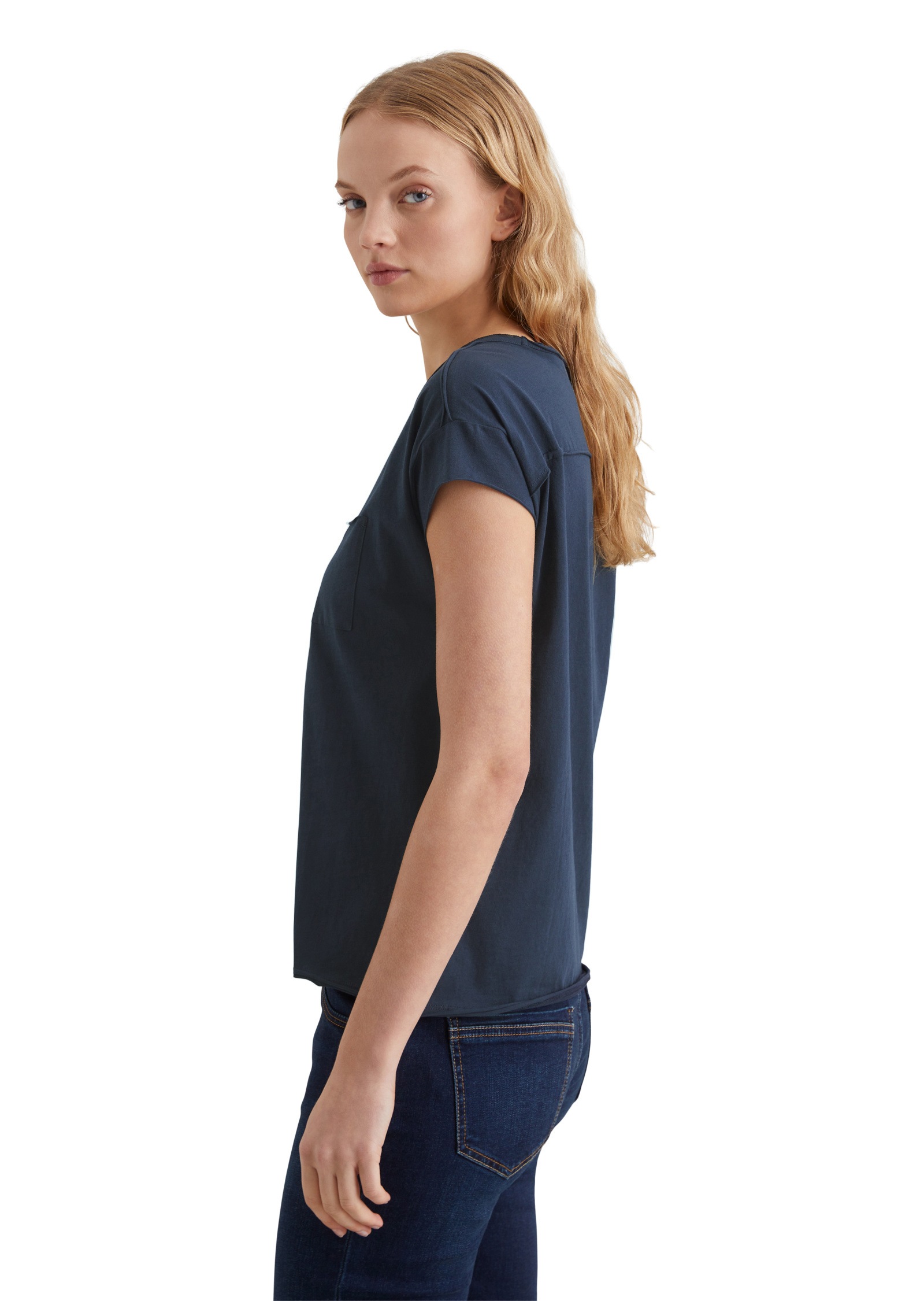 Marc OPolo DENIM T-Shirt "aus Organic Cotton" günstig online kaufen