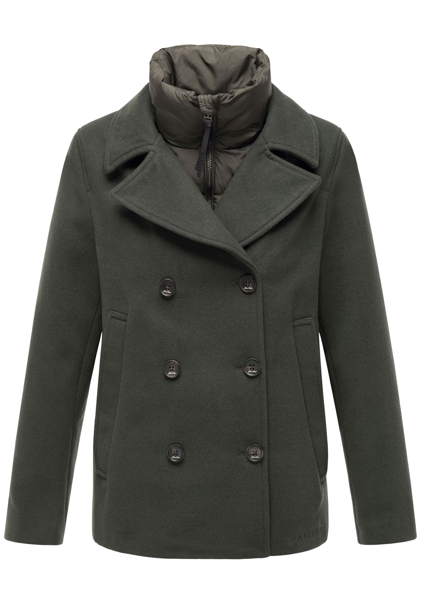 Marikoo Winterjacke »Aylaraa«, Elegante Designer Winterjacke