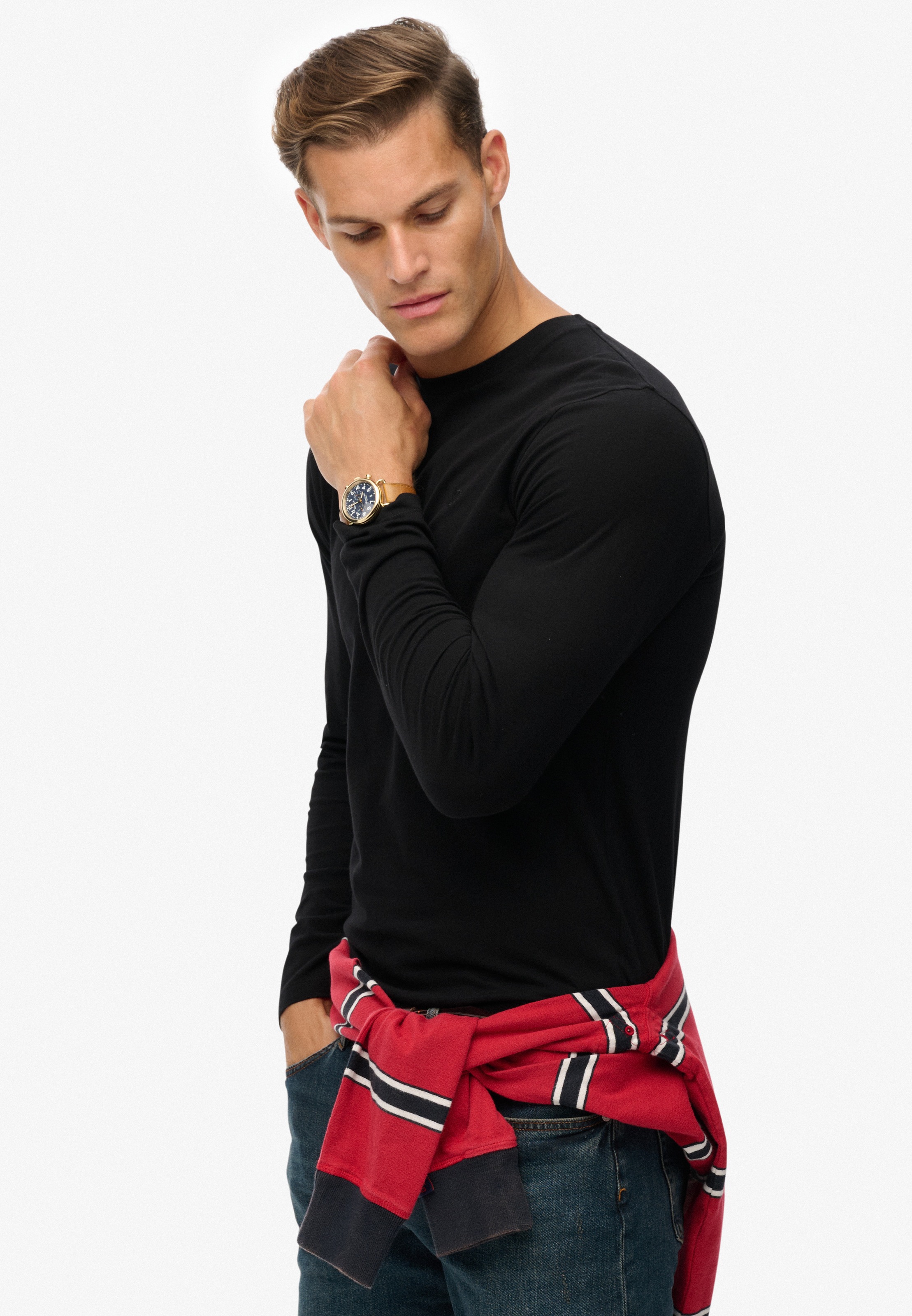 Superdry Langarmshirt "CLASSIC ESSENTIAL TOP" günstig online kaufen