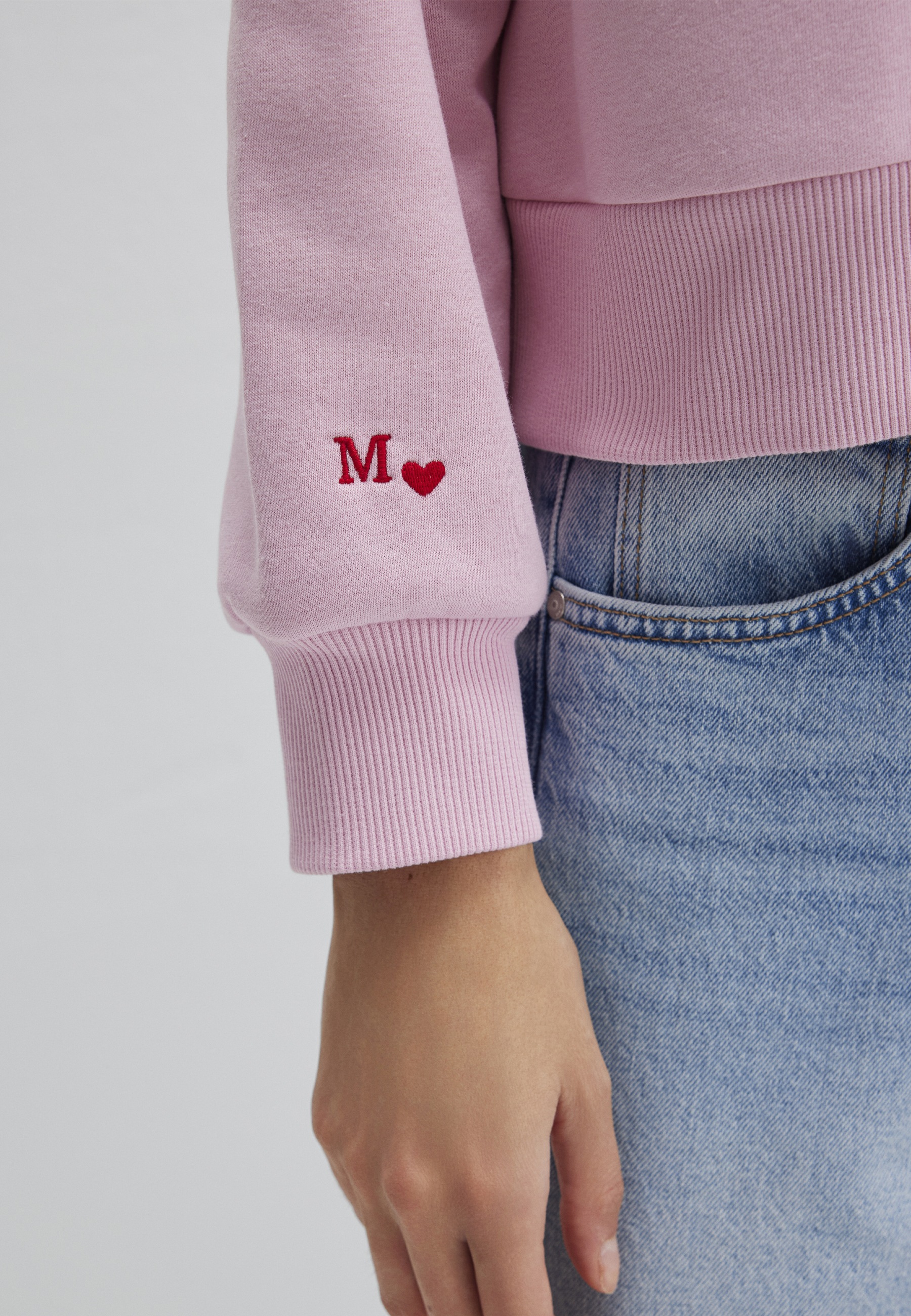 Mavi Rundhalspullover »CREW NECK SWEATSHIRT« Sweatshirt cropped