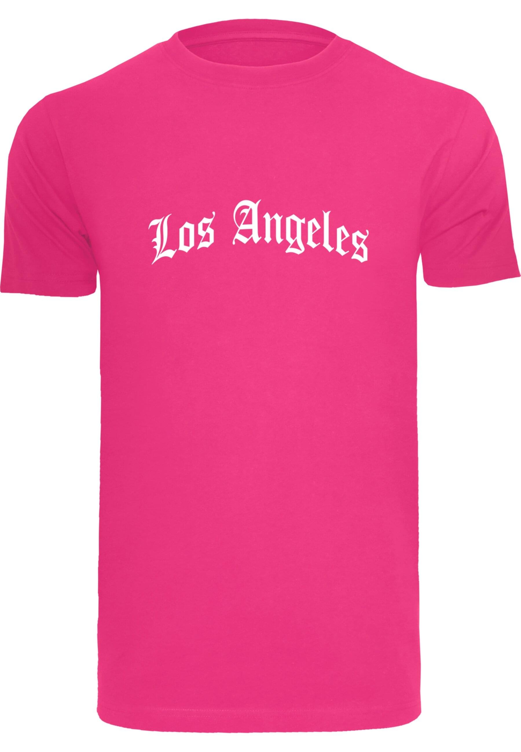 MisterTee T-Shirt "MisterTee Herren Los Angeles Wording Tee" 1 Stk. tlg. günstig online kaufen
