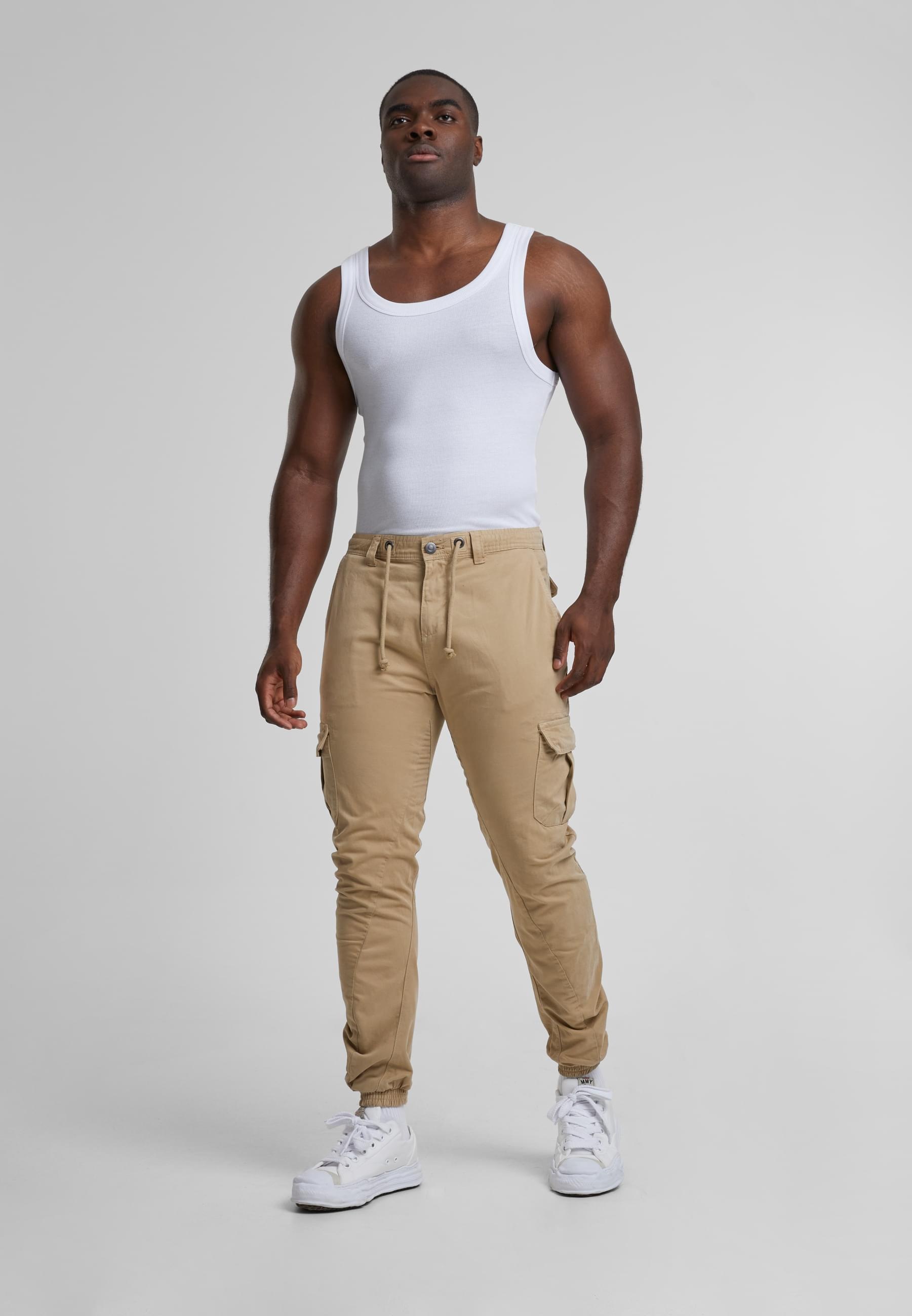 URBAN CLASSICS Cargohose »Urban Classics Herren Cargo Jogging Pants«, (1 tlg.)