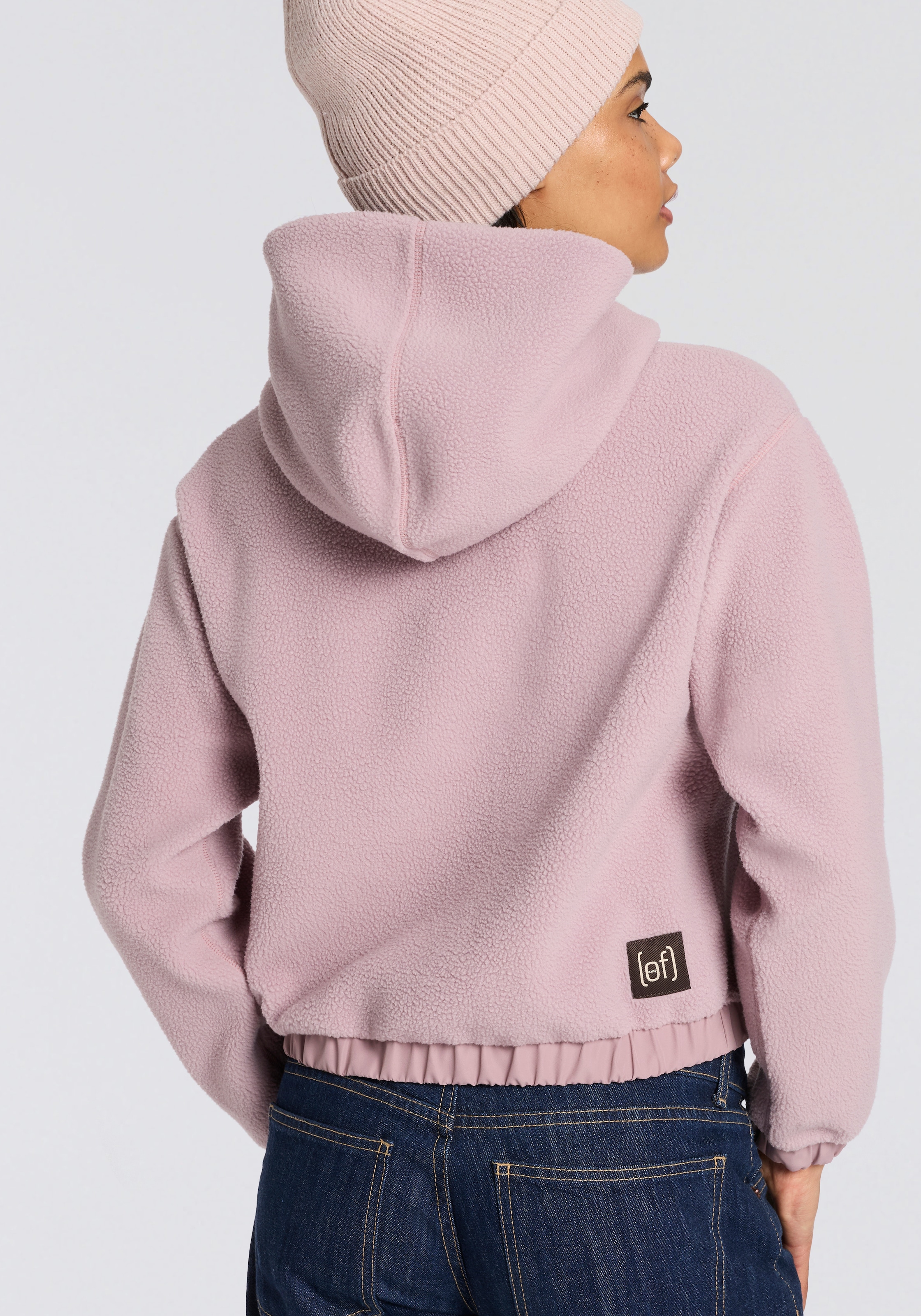 CMP Kapuzenpullover aus Polyester, mit verstellbarer Kapuze, sportlicher Schnitt