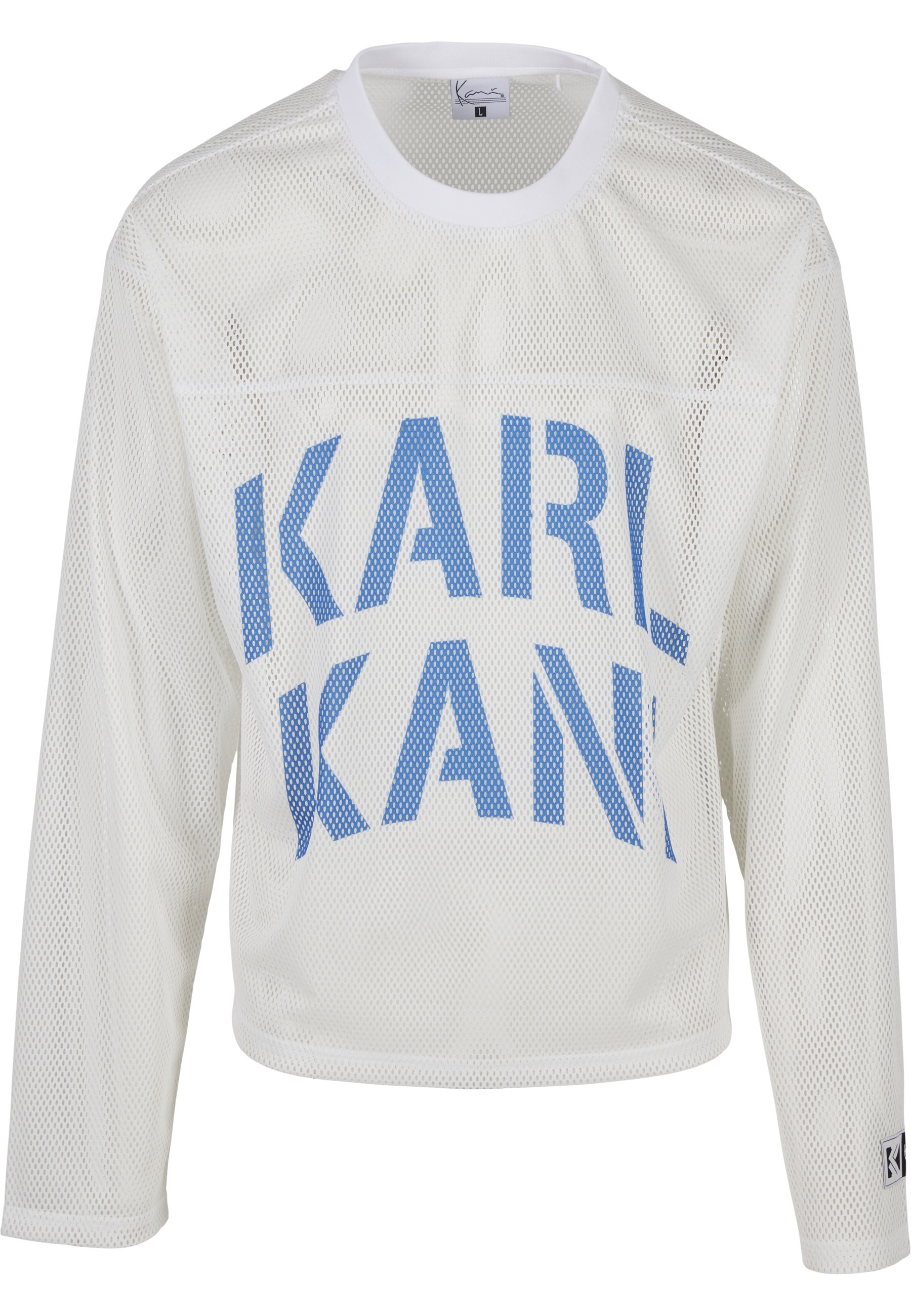 Karl Kani Langarmshirt "Karl Kani Stencil Mesh Boxy Longsleeve" 1