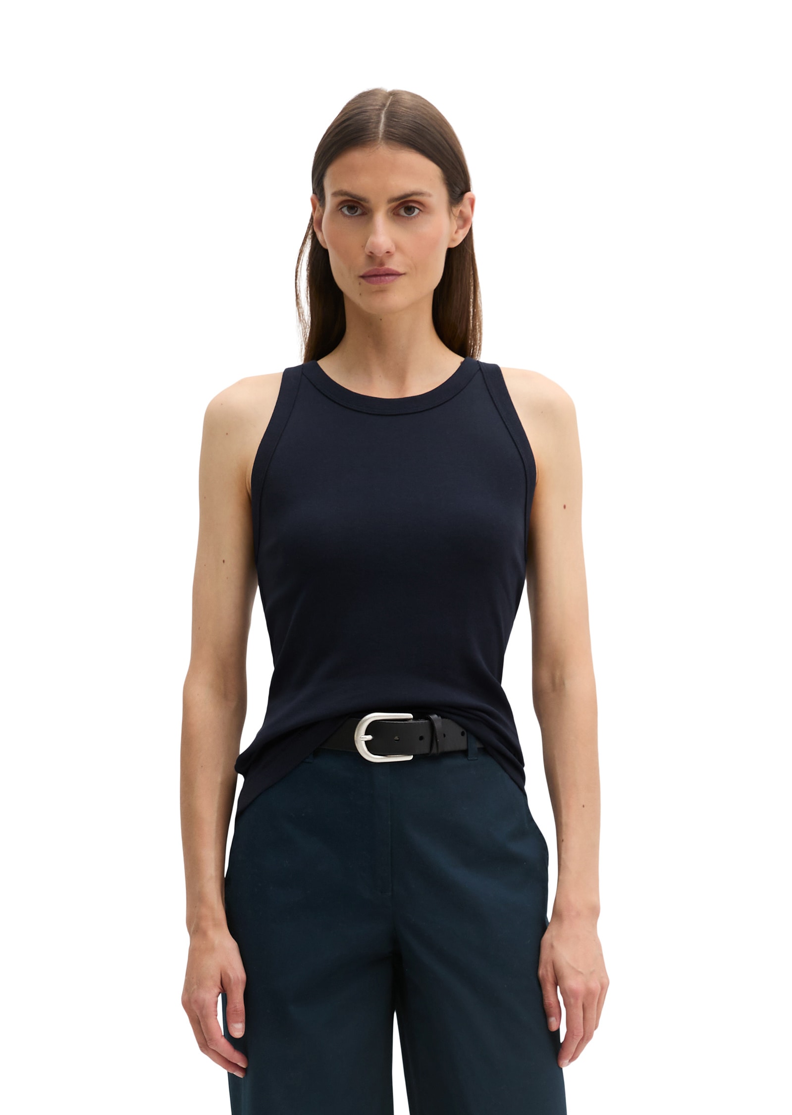 Marc OPolo T-Shirt "aus Rippjersey" günstig online kaufen