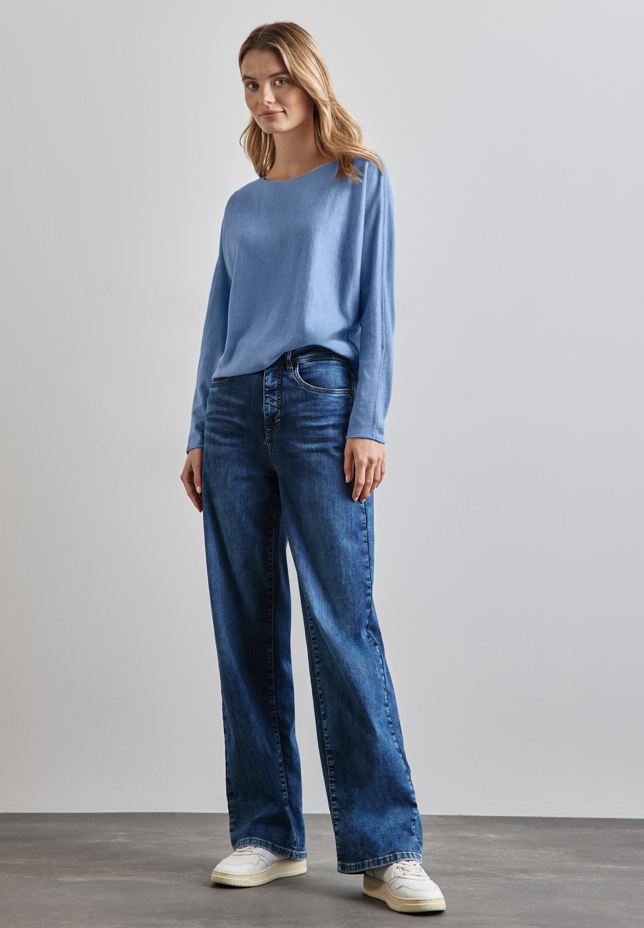 Thumbnail - STREET ONE Strickpullover, mit U-Boot-Ausschnitt