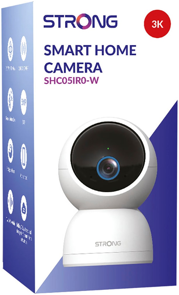 Strong Securitycam »5MP Smart Home Überwachungskamera«, 5-MP-Auflösung, Bewegungs- und menschliche Erkennung