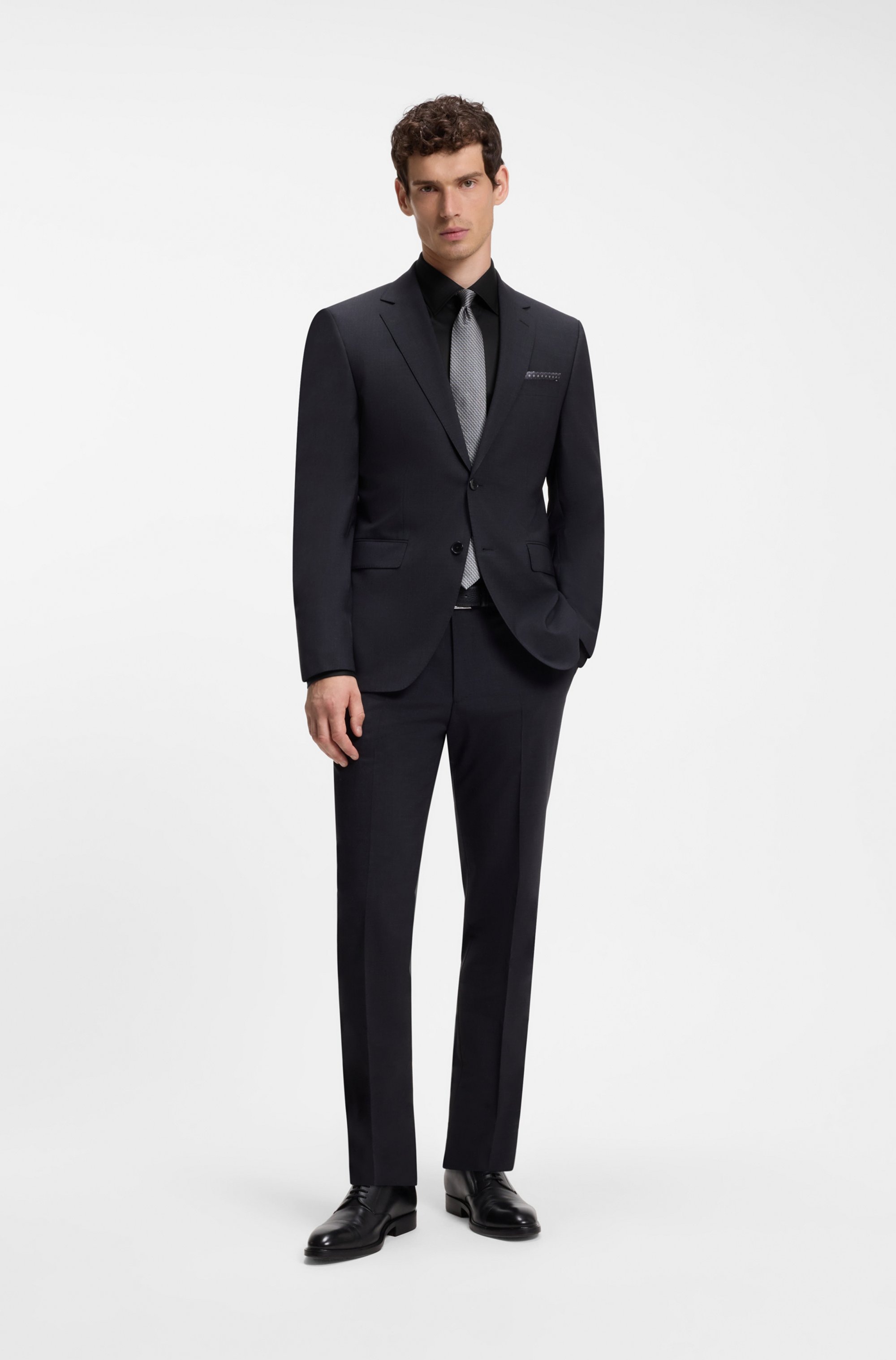 BOSS Businesshemd Kentkragen, Slim Fit, bügelleicht