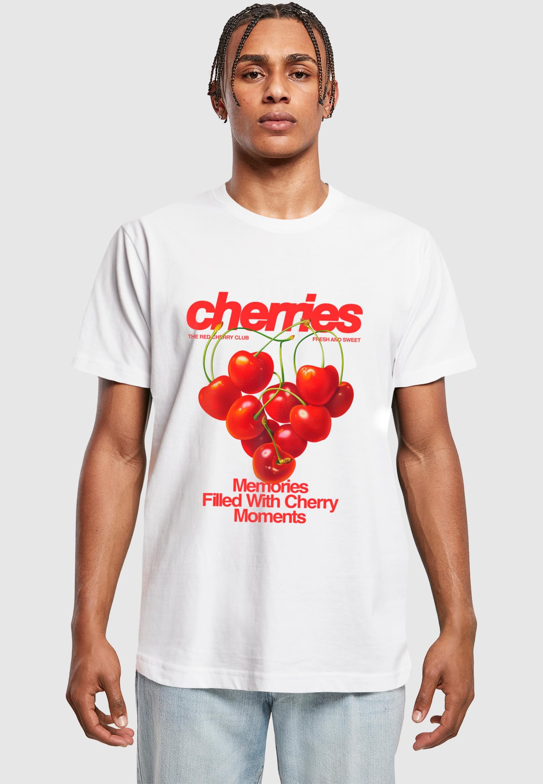 MisterTee T-Shirt »MisterTee Cherry Moments Tee« 1 Stk. tlg.