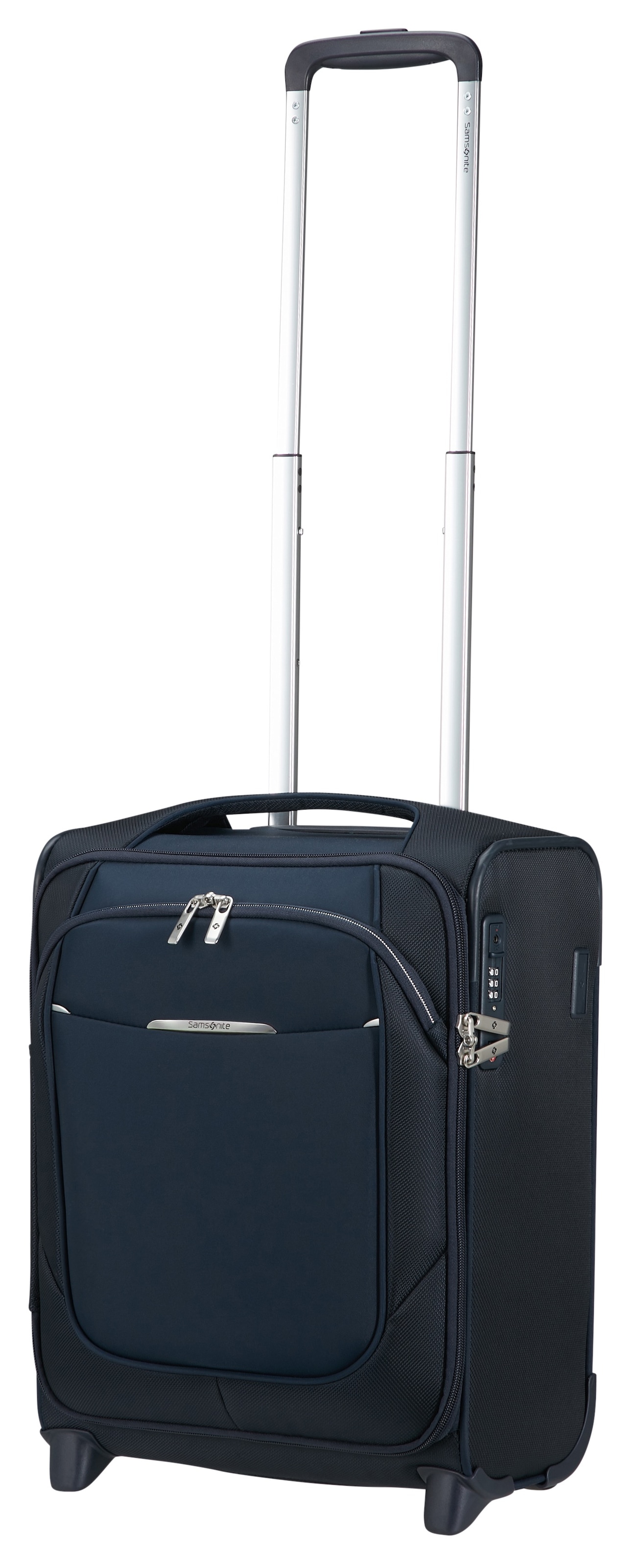 Samsonite Weichgepäck-Trolley »RE-LITE, 45 cm«, (Set, 2 St., mit Packwürfel), 2 Rollen, Underseater Handgepäck TSA-Schloss Reisekoffer Laptopfach