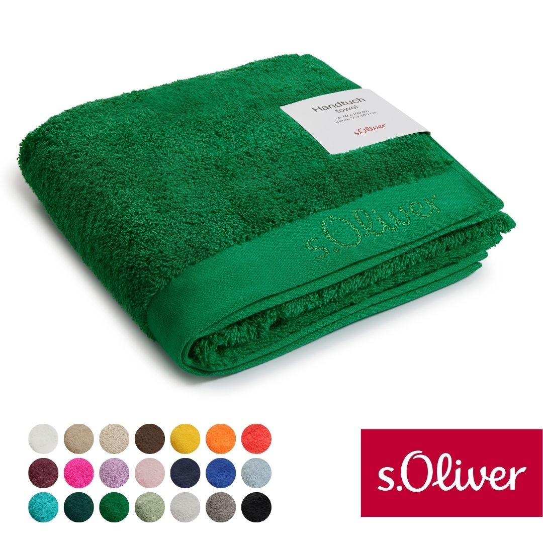 s.Oliver Handtuch "s.Oliver, Premium Qualität, 600 gr/m², auch als Sets erhältlich" große Farbauswahl, auch als Duschtuch, Waschhandschuh, Gästetuch