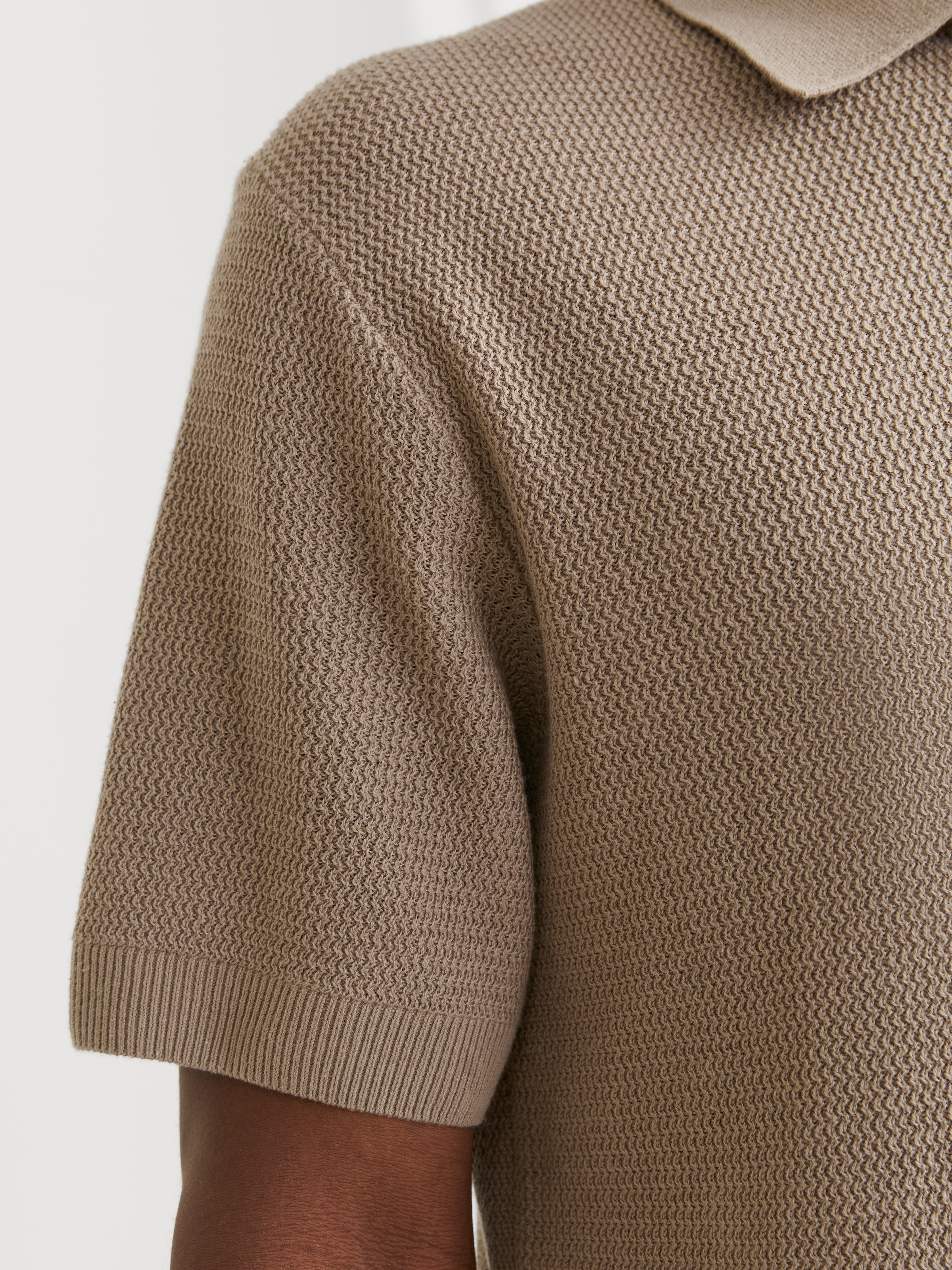 Jack & Jones Polokragenpullover »JPRCCCOOPER KNIT POLO SS SN«