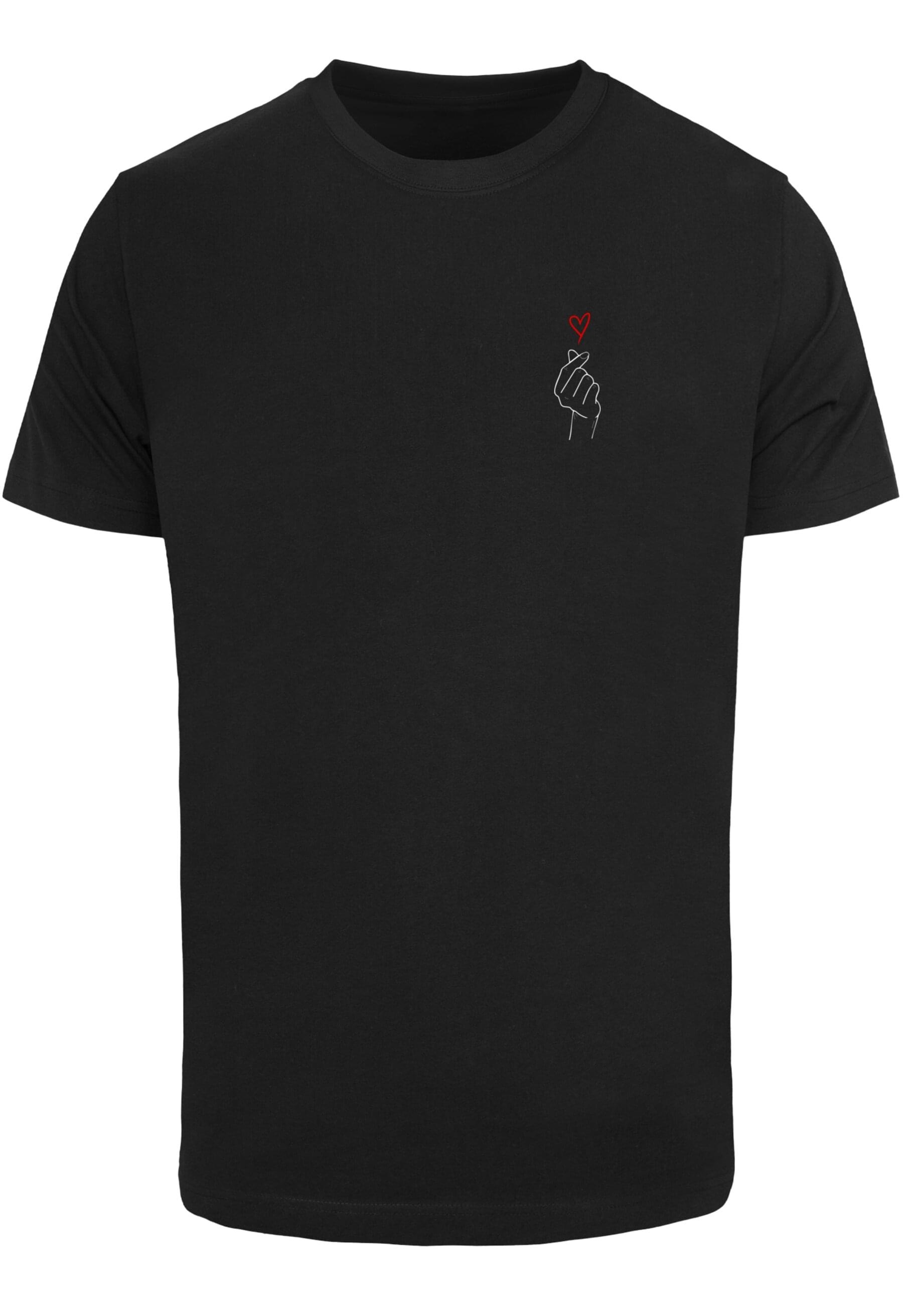 Merchcode T-Shirt »Merchcode Herren K Heart T-Shirt Round Neck«, (1 tlg.)