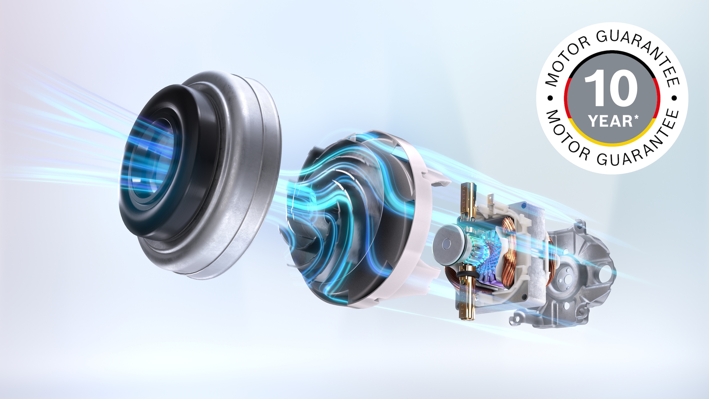 BOSCH Bodenstaubsauger »Serie 8 BGL75X1PRQ, für Allergiker, 10 Jahre Motorgarantie, leise« 750 W mit Beutel Hygiene-Filter, Hartbodendüse, XXL-Polsterdüse, langes Kabel, grau
