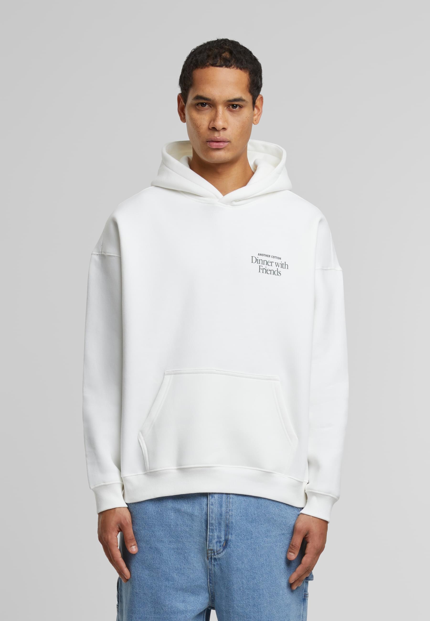Another Cotton Lab Kapuzensweatshirt »Another Cotton Lab Dinner With Friends Oversized Hoodie«, (1 tlg.)