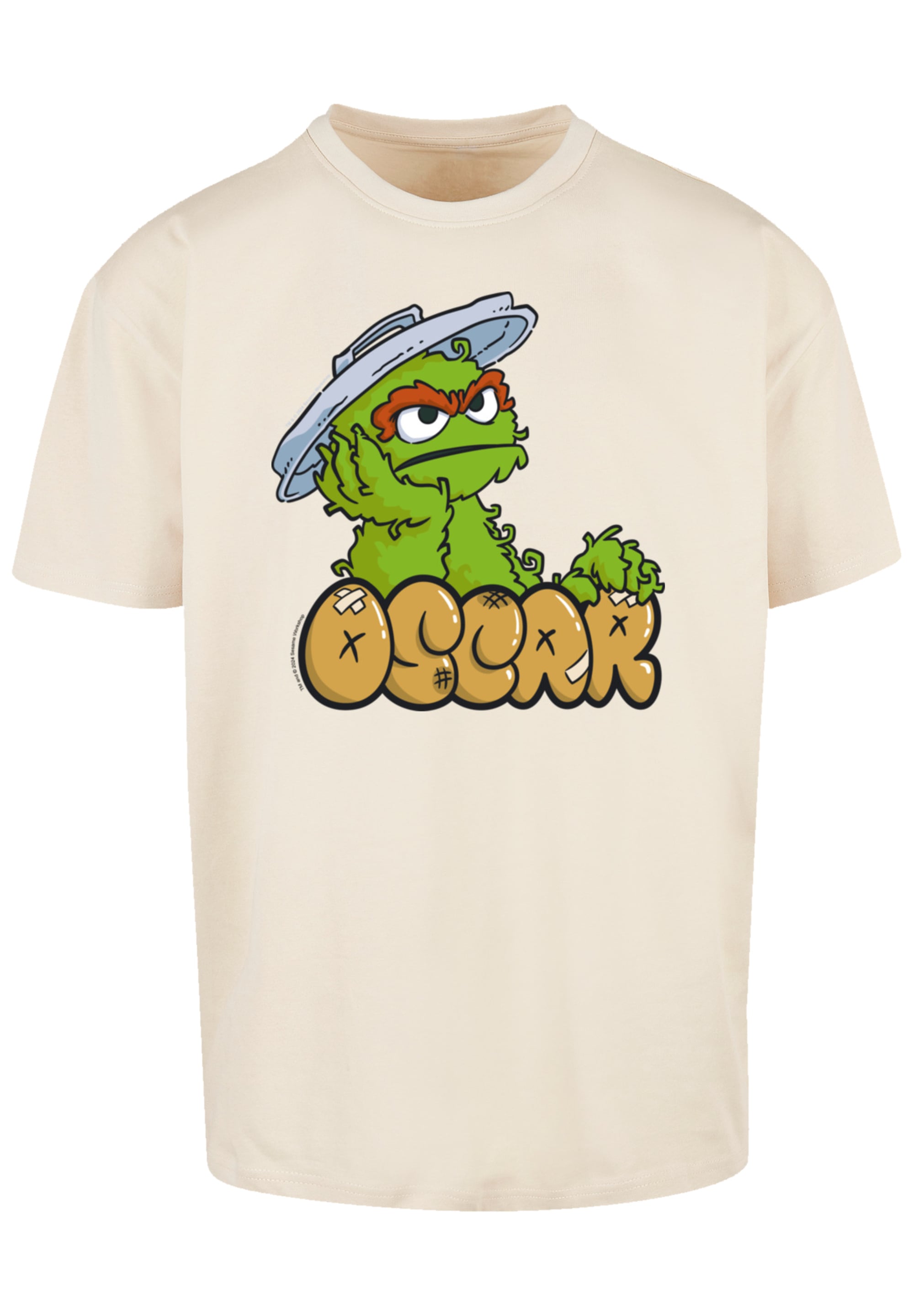 F4NT4STIC T-Shirt "Sesamstraße Oscar Annoyed", Premium Qualität, Weihnachts günstig online kaufen