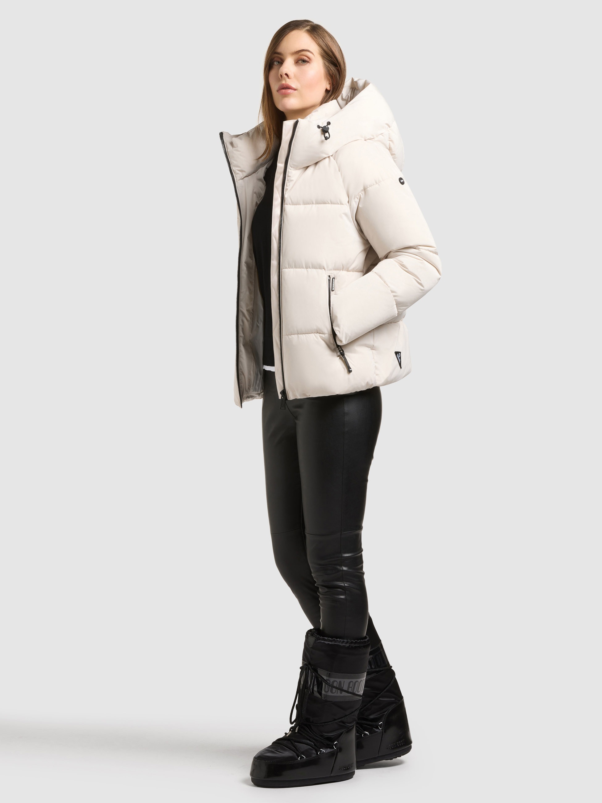 khujo Steppjacke »ONO2« mit Kapuze