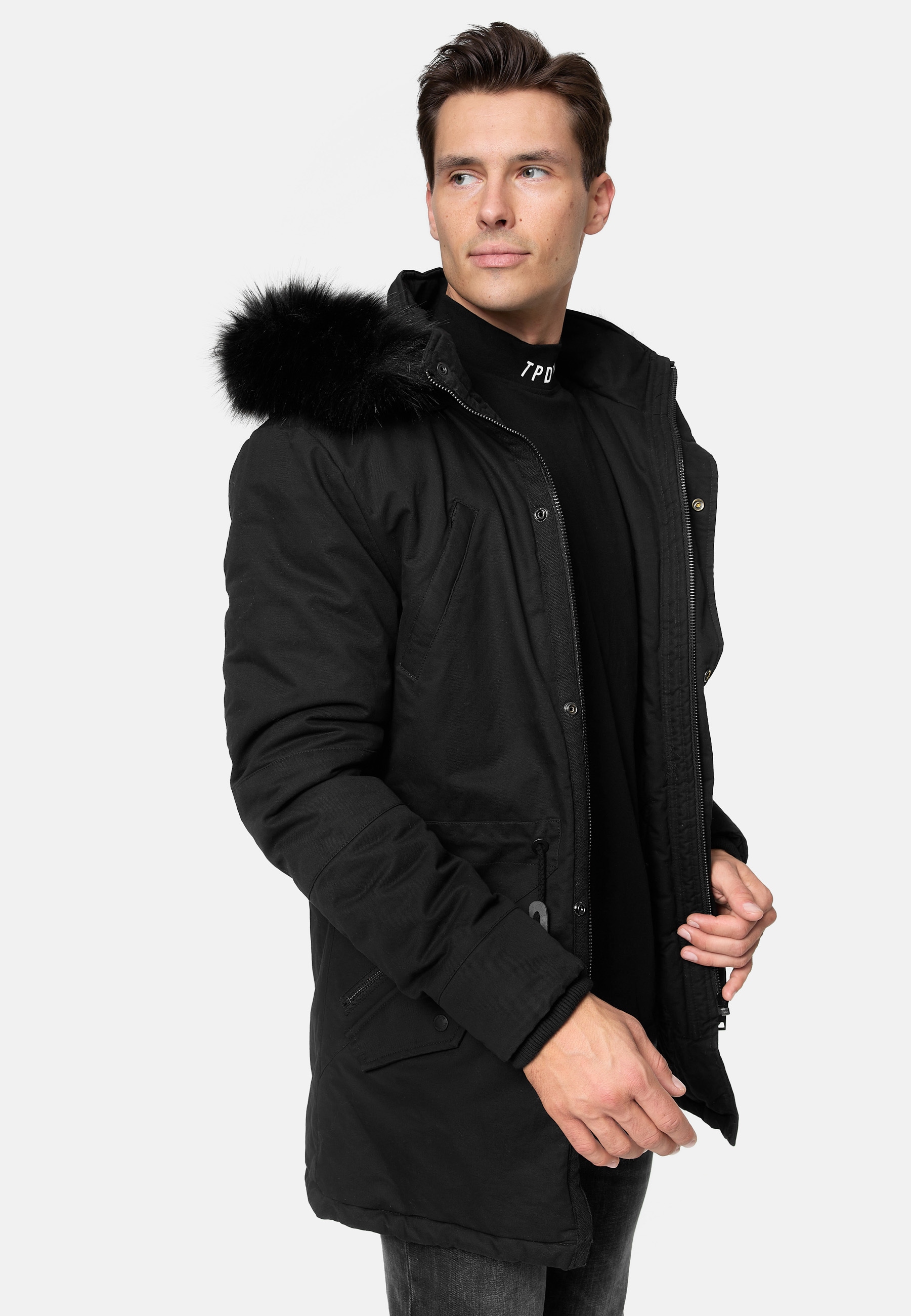 trueprodigy Parka »Julius mit abnehmbarer Kapuze« mit Kapuze