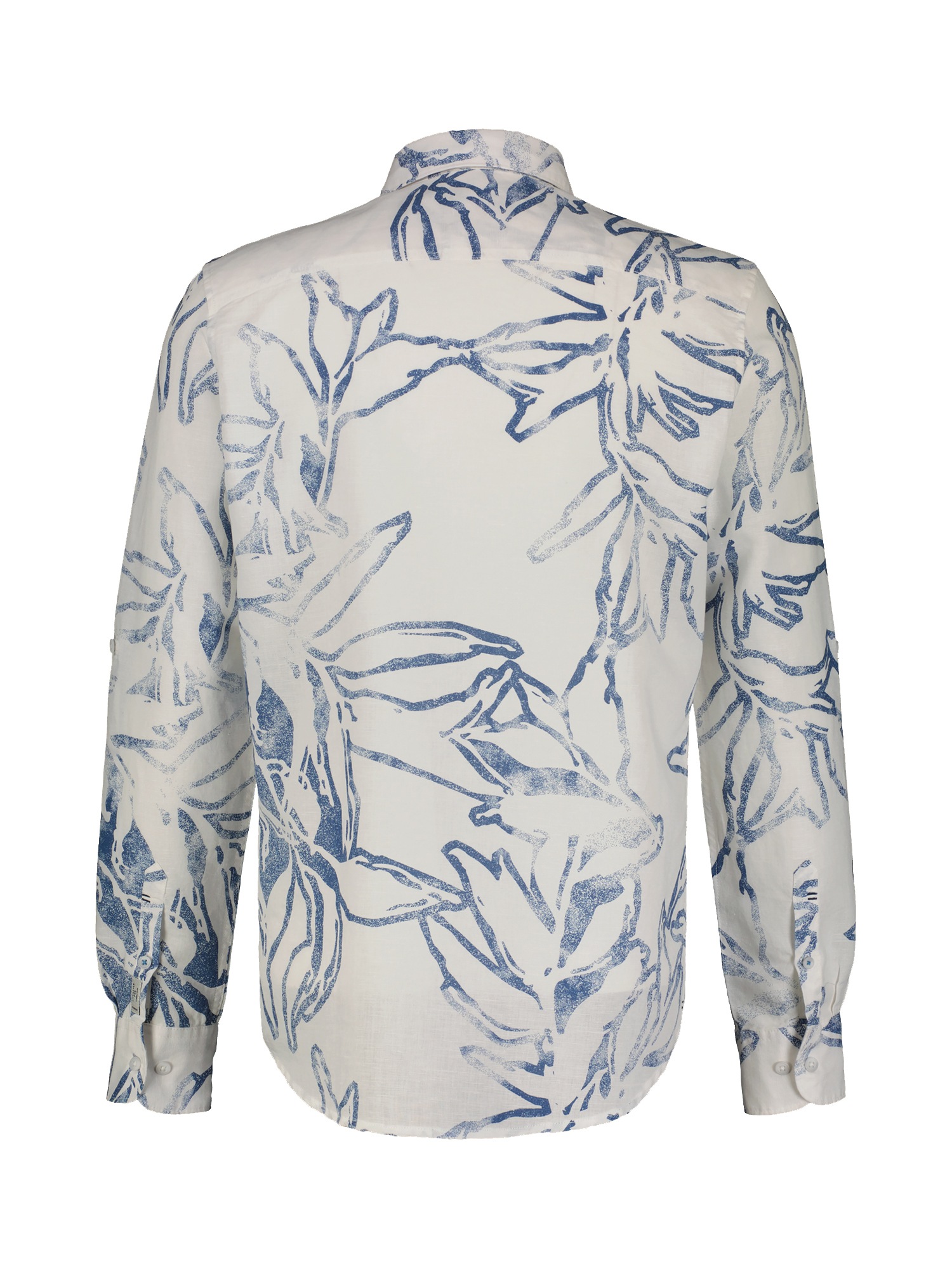 LERROS Langarmhemd »Herren Langarmhemd mit sommerlichem Alloverprint«