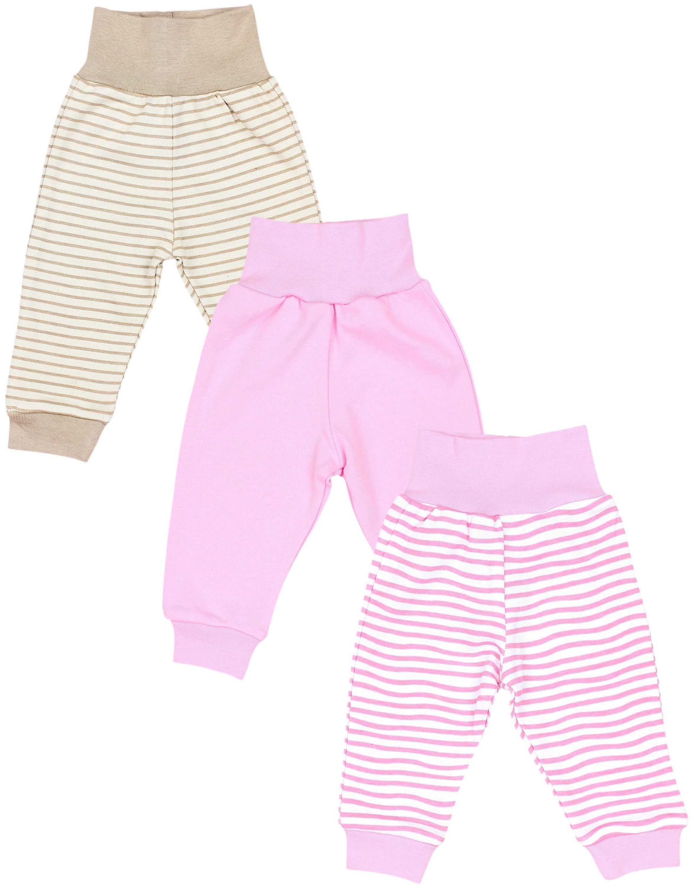 TupTam Pumphose "Pumphose Baby Mädchen Lange Pumphose 3er Pack"