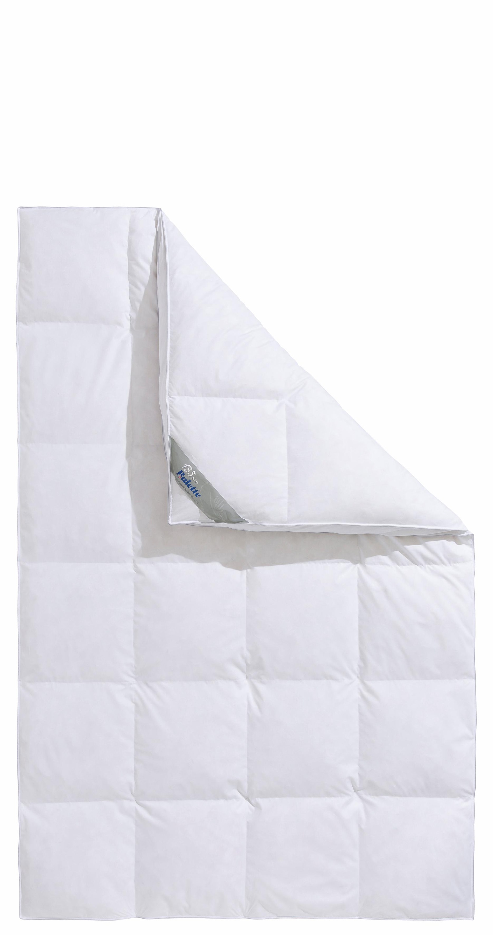 Balette Federbettdecke "Lena, Bettdecken für Sommer & Winter, Ganzjahresdecke" extrawarm Füllung 100% Federn 1 Stk. tlg. Bettdecke 135x200 cm, 155x220 cm & weitere Größen, Made in Germany