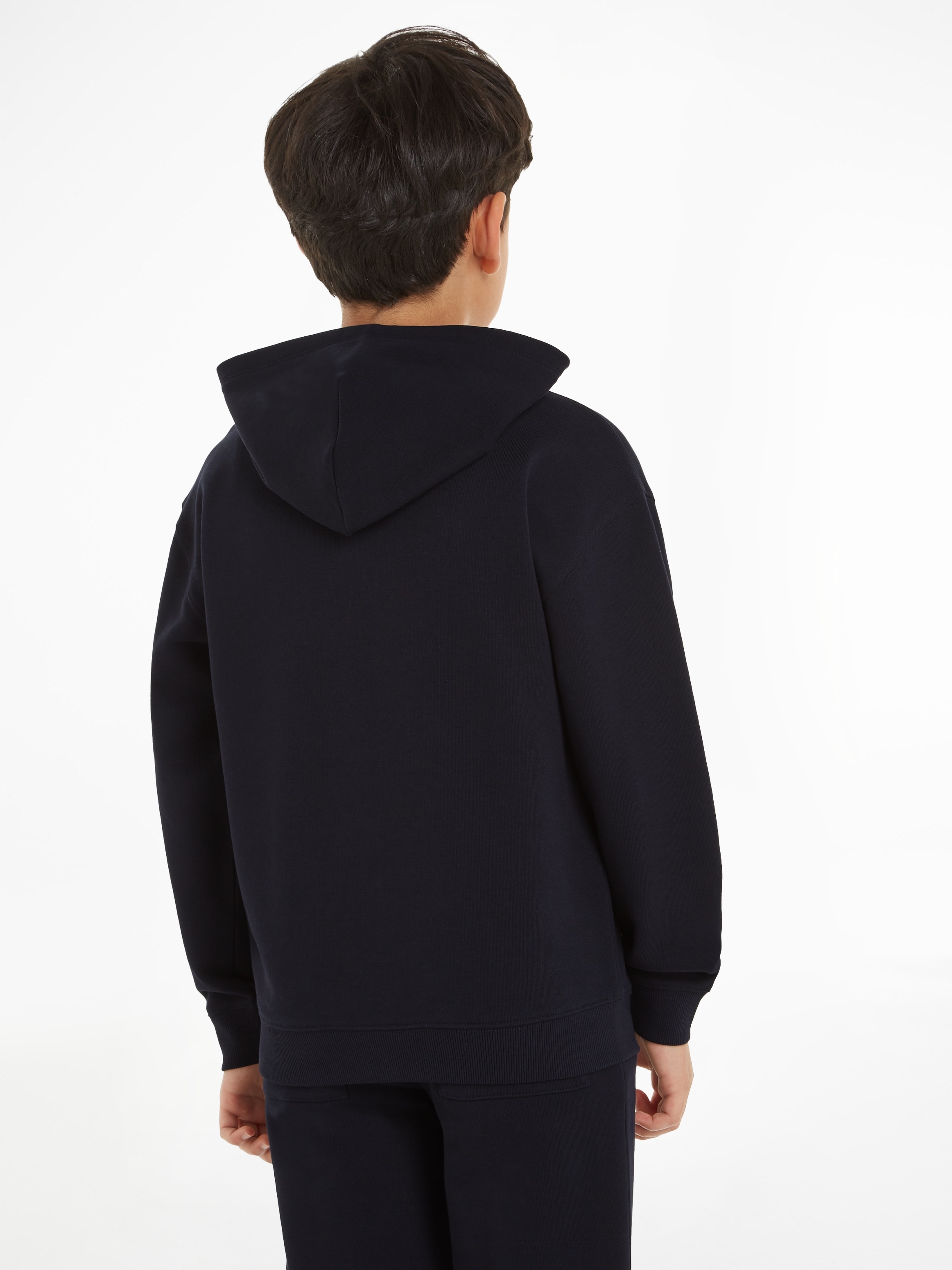 Tommy Hilfiger Kapuzensweatshirt »CREST LOGO HOODIE«, mit leicht  überschnittenen Schultern online kaufen | BAUR | Sweatshirts