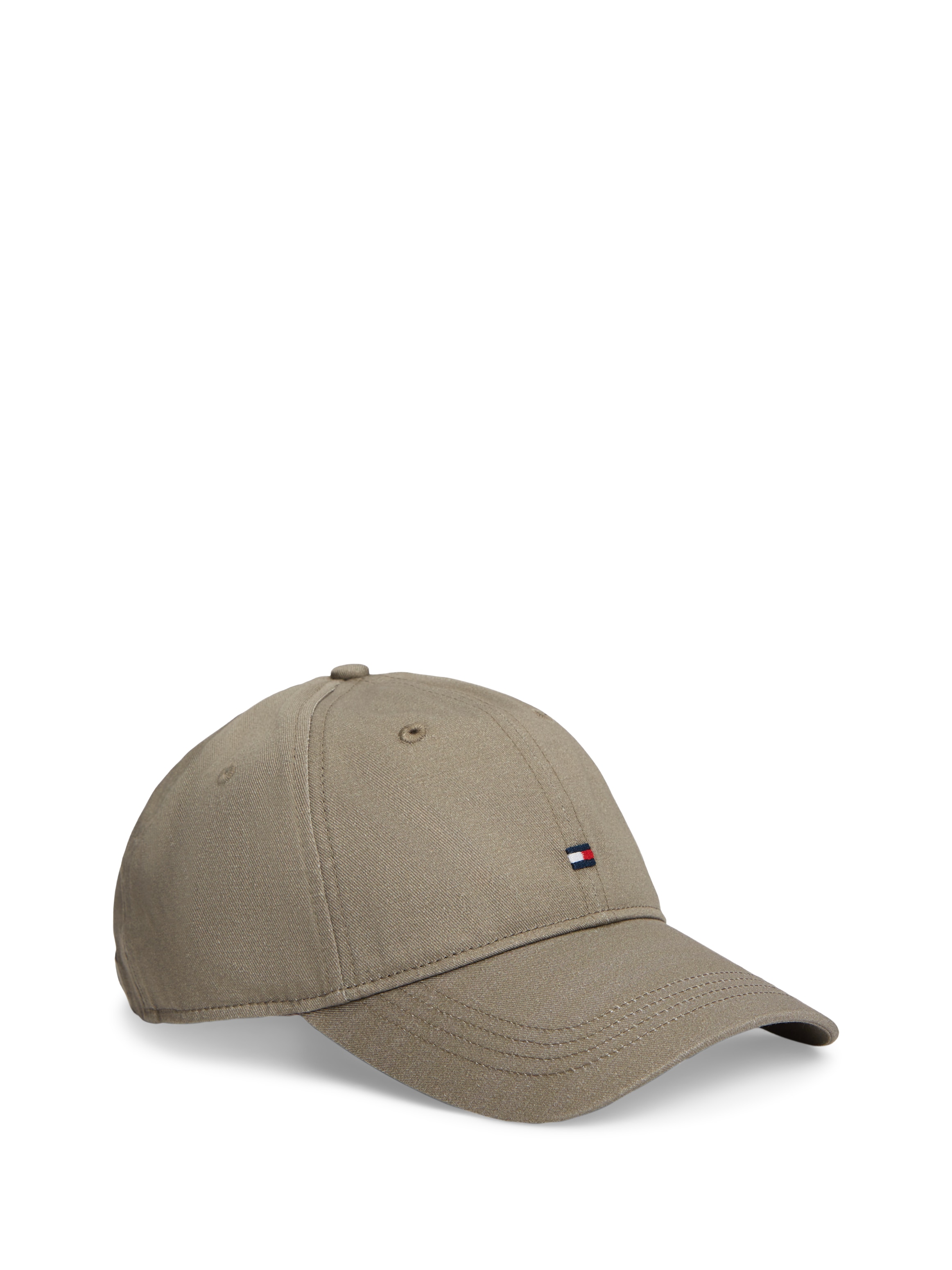 TOMMY HILFIGER Baseball Cap "FLAG SOFT"woodridge, unifarben, Web, Baumwolle, Caps, Regular fit mit festem Schirm