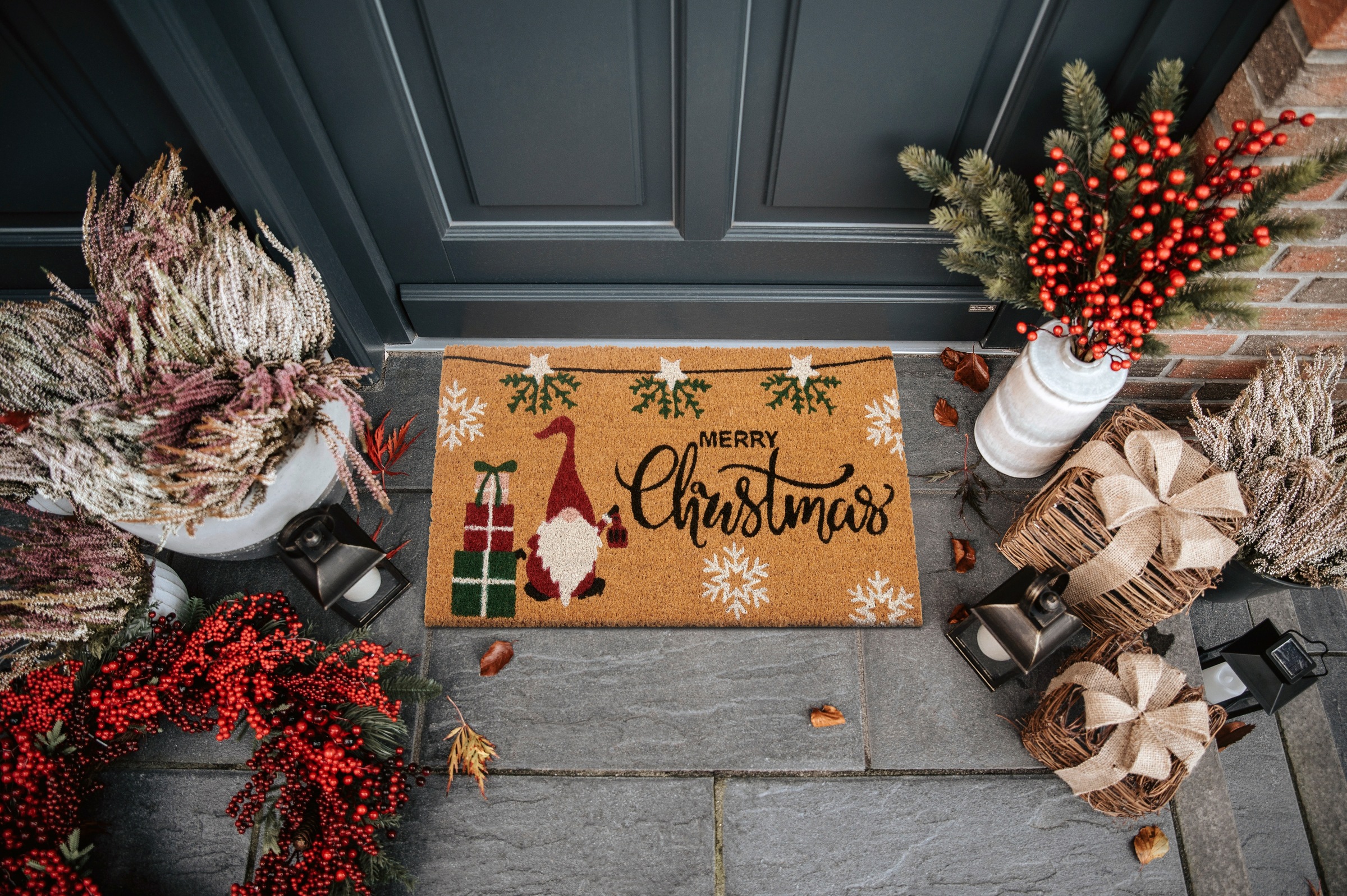 HANSE Home Fußmatte "Kokos Merry Christmas Gifts, Türmatte" rechteckig 15 m günstig online kaufen